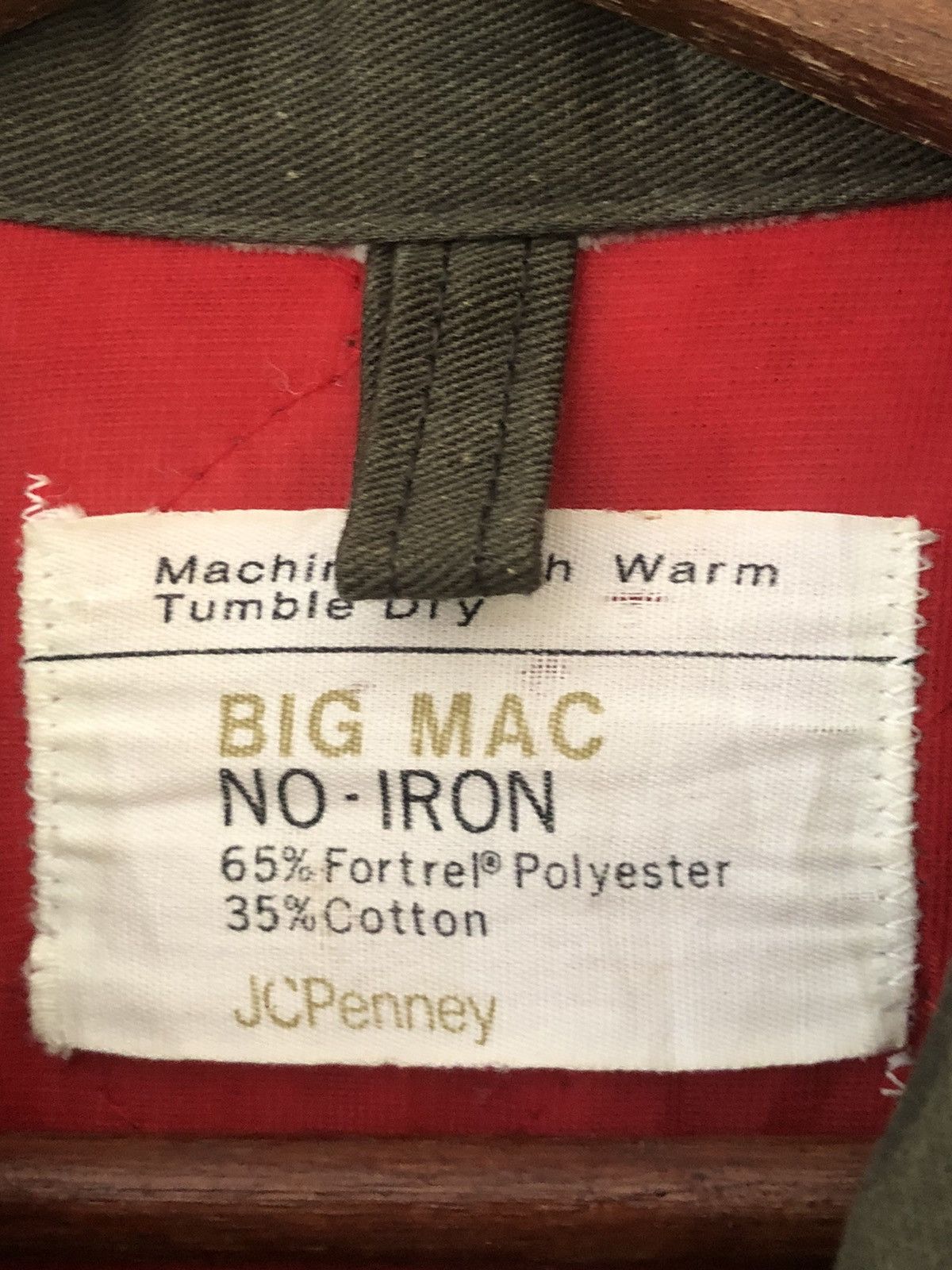 Big Mac × JCPenney × Vintage Vintage Big Mac Jc Penney Military