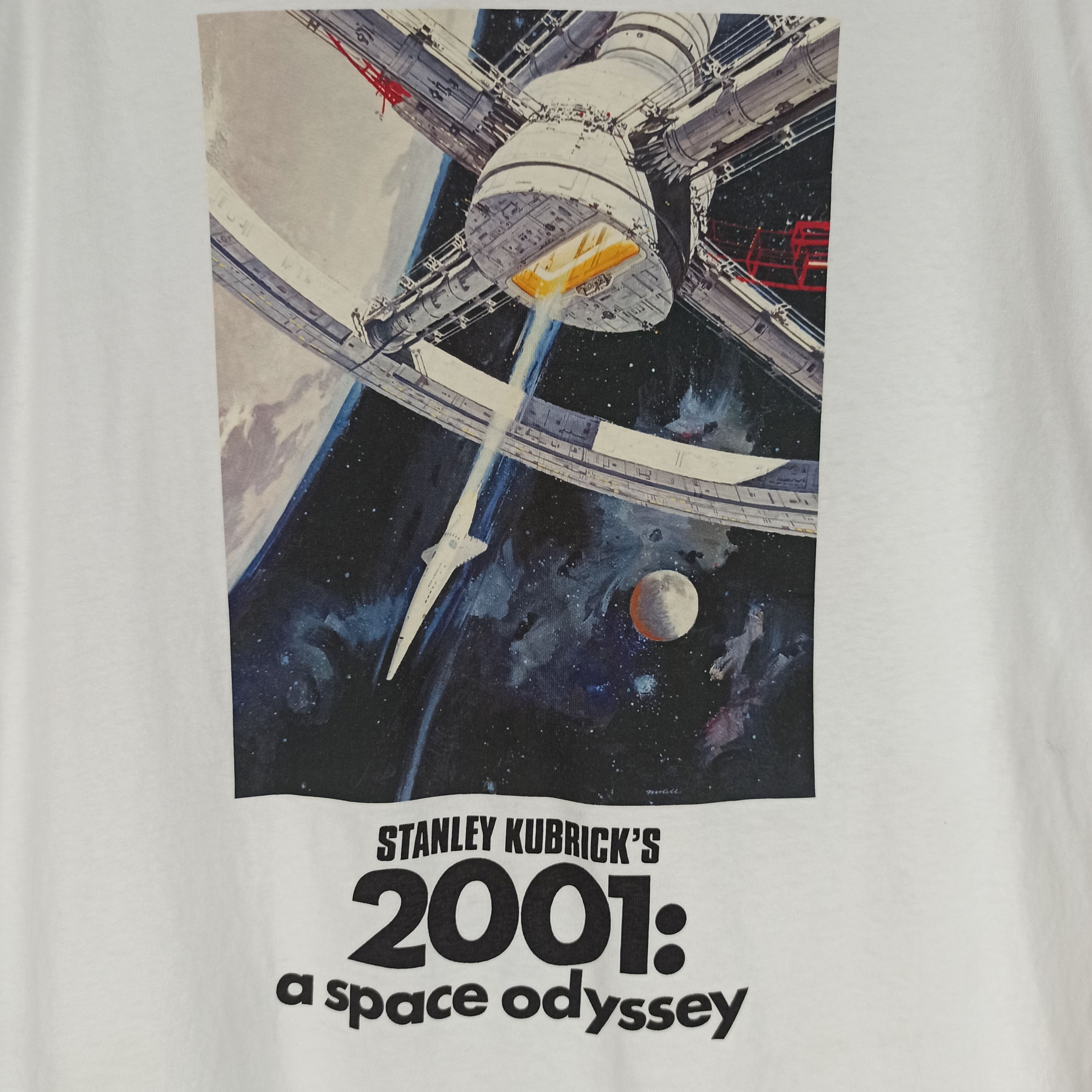 Japanese Brand 🔥STEAL🔥Stanley Kubrick’s 2001 A SPACE ODYSSEY X Gu T-shirt Size US L / EU 52-54 / 3 - 2 Thumbnail