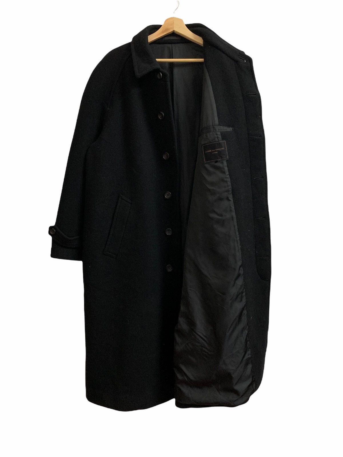 Comme des Garcons Homme CDG Homme Wool Overcoat Size US M / EU 48-50 / 2 - 9 Thumbnail