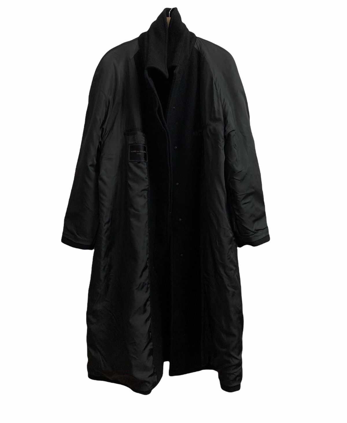 Comme des Garcons Homme CDG Homme Wool Overcoat Size US M / EU 48-50 / 2 - 10 Thumbnail