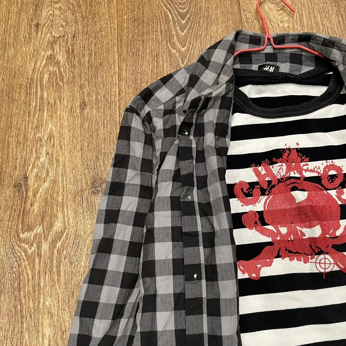 Vintage Vintage 90s Black Plaid Flannel Shirt Y2K Streetwear Swag L Size US L / EU 52-54 / 3 - 4 Thumbnail