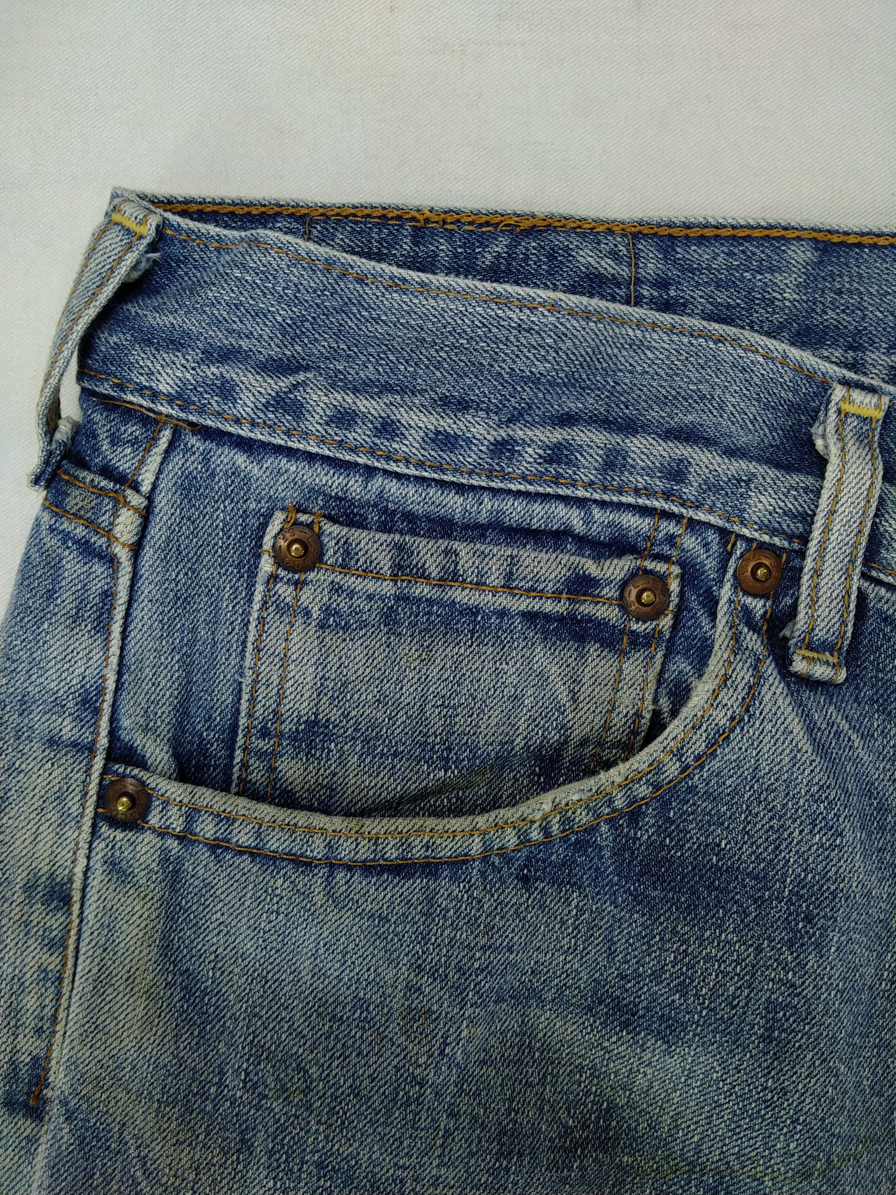 Levi's Vintage Levi's 503 Distressed Denim 34x28 -JN156 Size US 34 / EU 50 - 11 Thumbnail