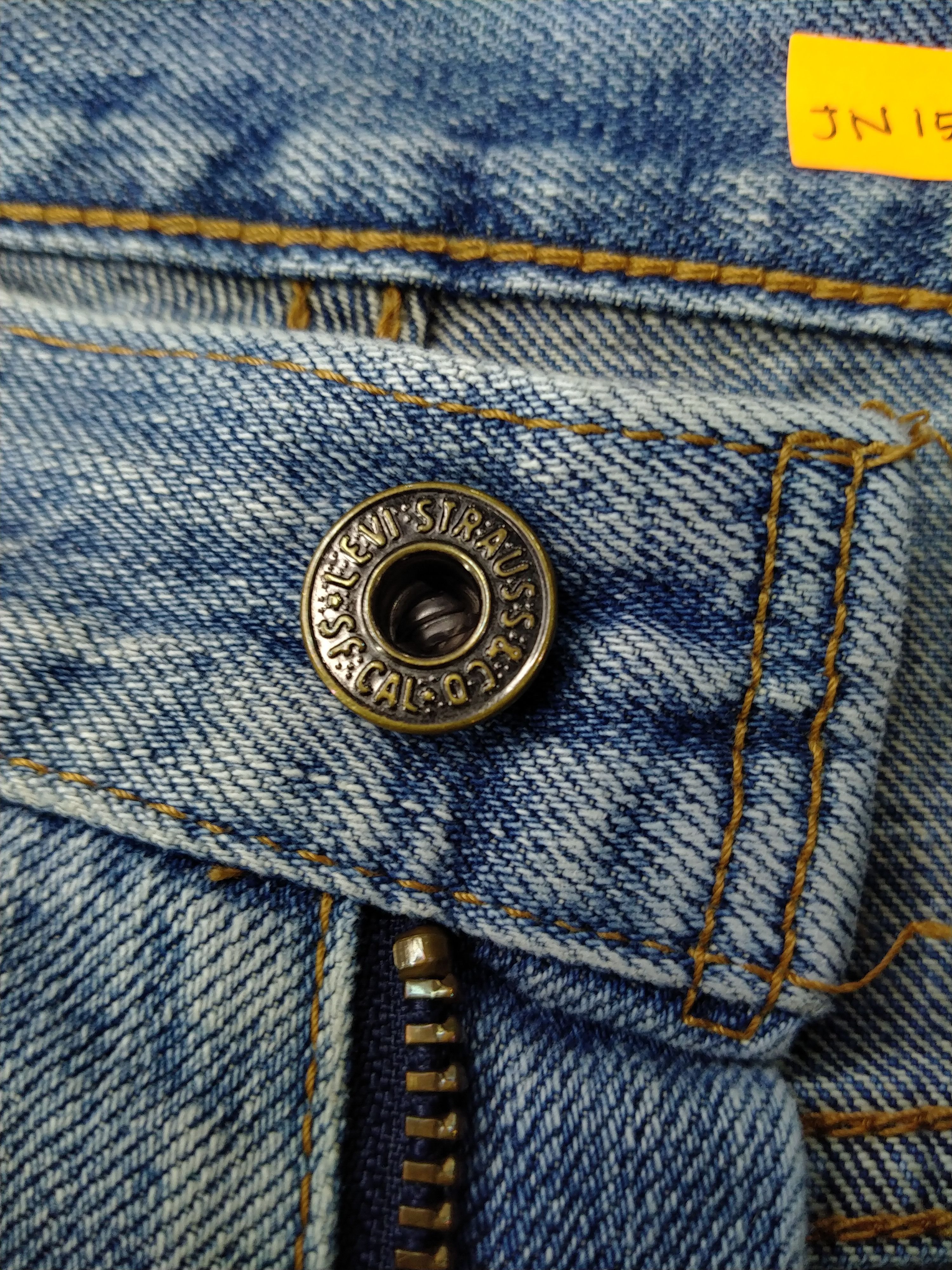 Levi's Vintage Levi's 503 Distressed Denim 34x28 -JN156 Size US 34 / EU 50 - 9 Thumbnail