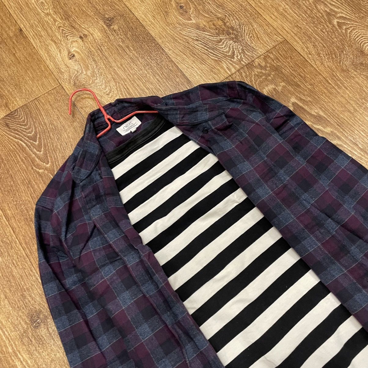 Flannel Vintage 90s Plaid Flannel Shirt Y2K Streetwear Checkered Size US S / EU 44-46 / 1 - 5 Thumbnail