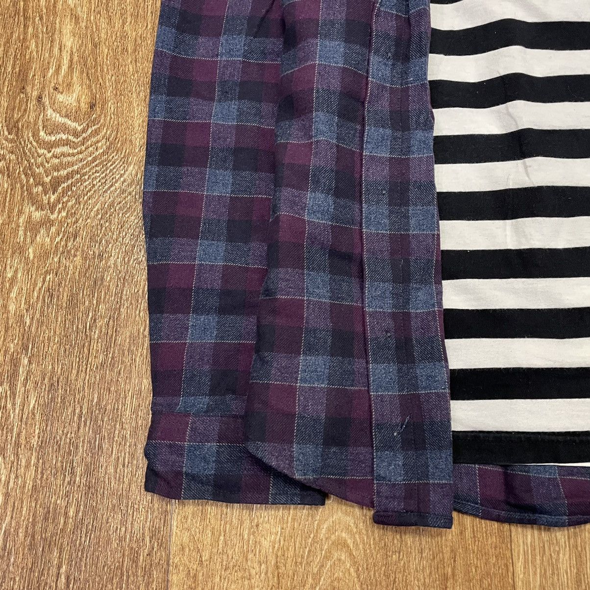 Flannel Vintage 90s Plaid Flannel Shirt Y2K Streetwear Checkered Size US S / EU 44-46 / 1 - 3 Thumbnail