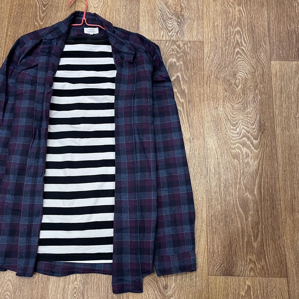 Flannel Vintage 90s Plaid Flannel Shirt Y2K Streetwear Checkered Size US S / EU 44-46 / 1 - 2 Thumbnail