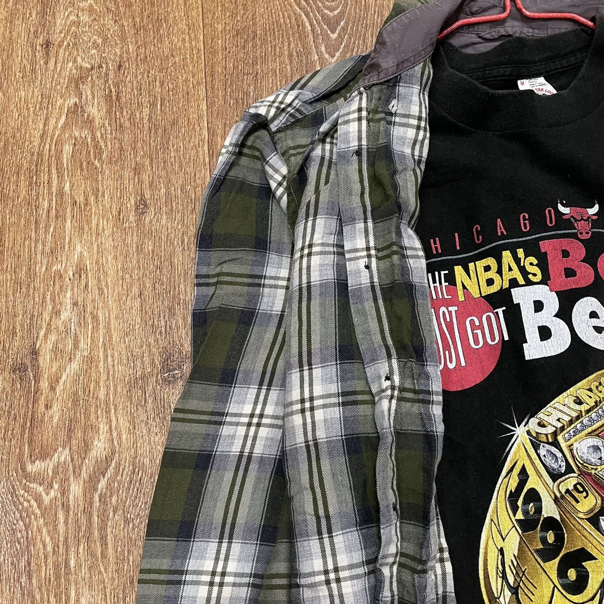 Flannel Vintage 90s Plaid Flannel Shirt Y2K Streetwear Checkered Size US S / EU 44-46 / 1 - 3 Thumbnail