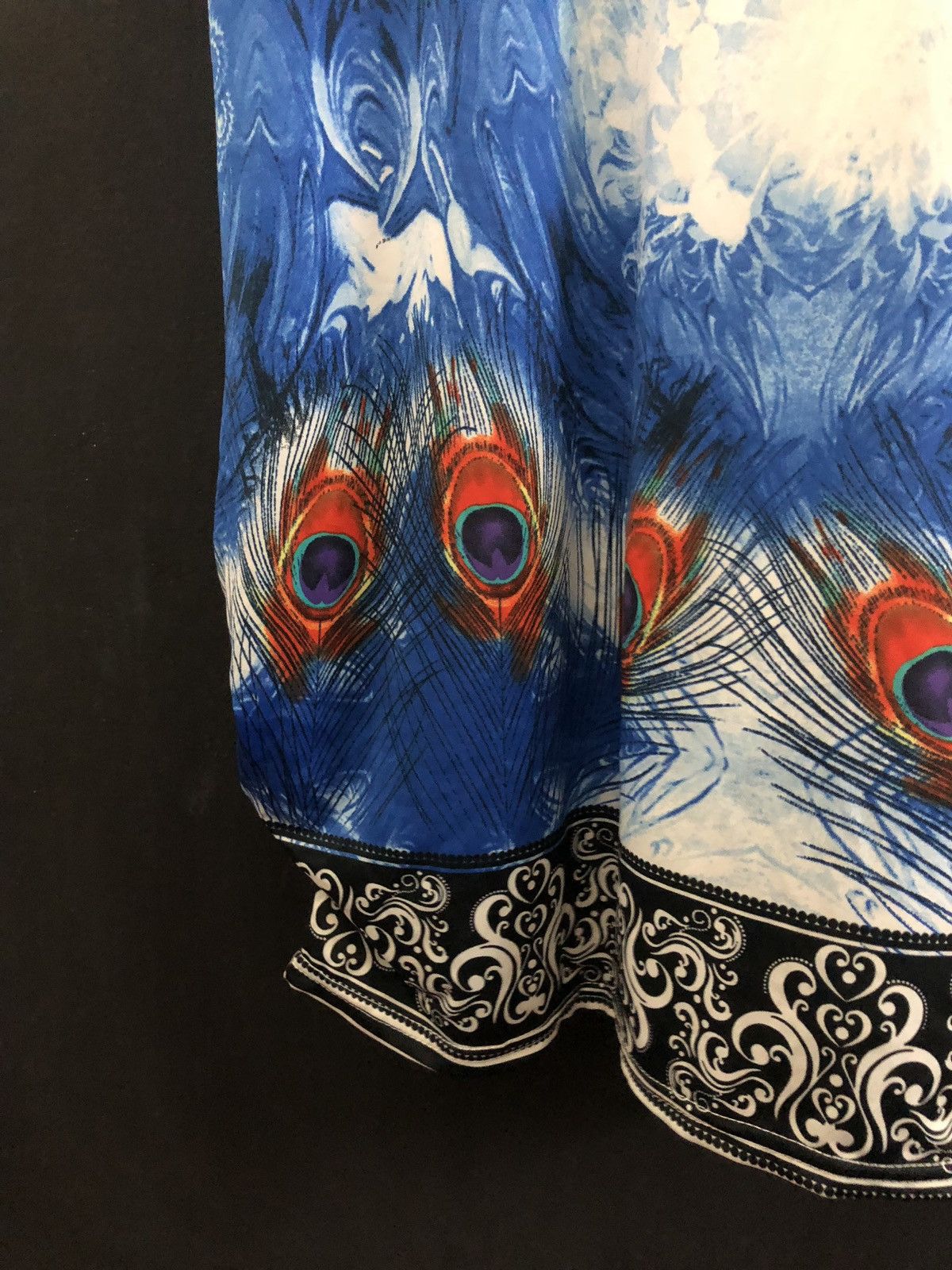 Art Comes First PIERRE MAILHE PARIS Colourful Peacock Print Shirt Size US M / EU 48-50 / 2 - 6 Thumbnail
