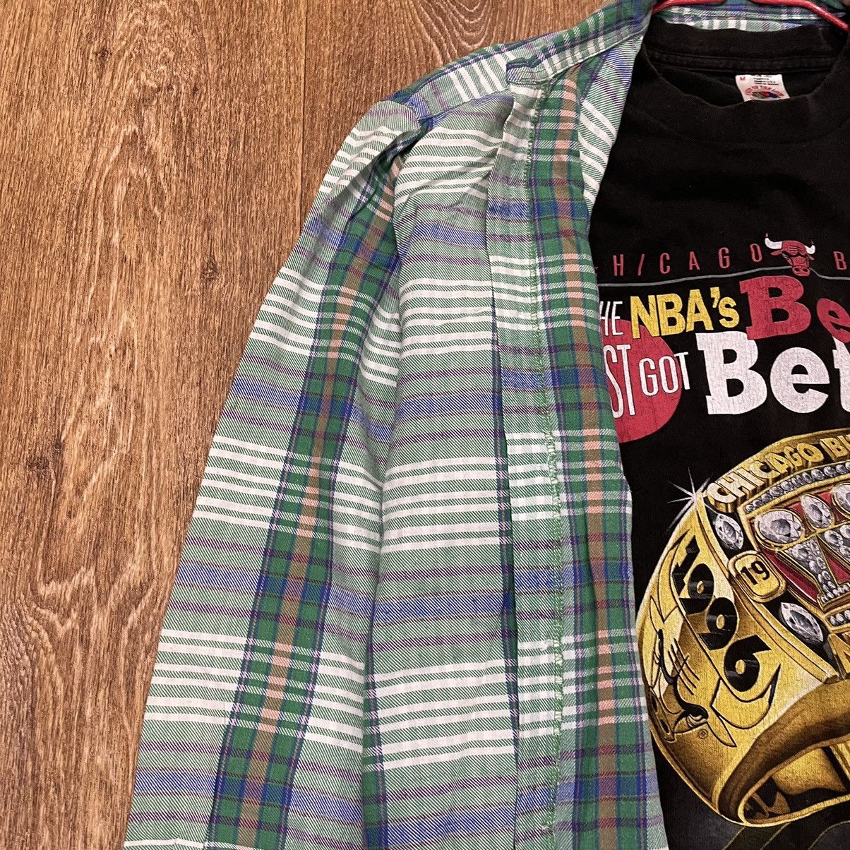Vintage Vintage 90s Plaid Shirt Y2K Streetwear Gorpcore Baggy Logo L Size US L / EU 52-54 / 3 - 4 Thumbnail