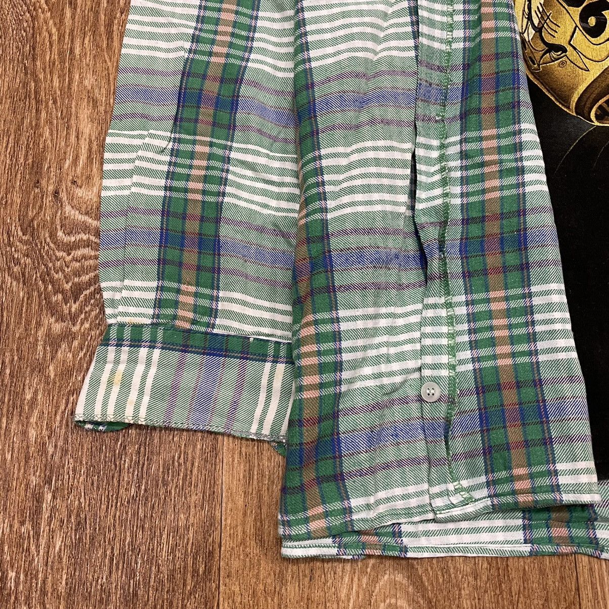 Vintage Vintage 90s Plaid Shirt Y2K Streetwear Gorpcore Baggy Logo L Size US L / EU 52-54 / 3 - 3 Thumbnail
