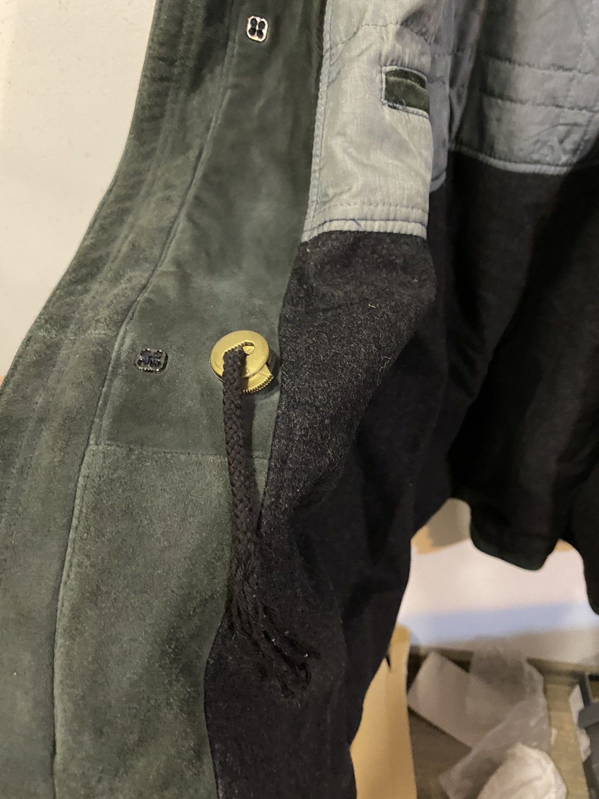 Yves Saint Laurent 90’s Suede YSL Leather Jacket Saint Laurent Jacket Size US L / EU 52-54 / 3 - 12 Thumbnail