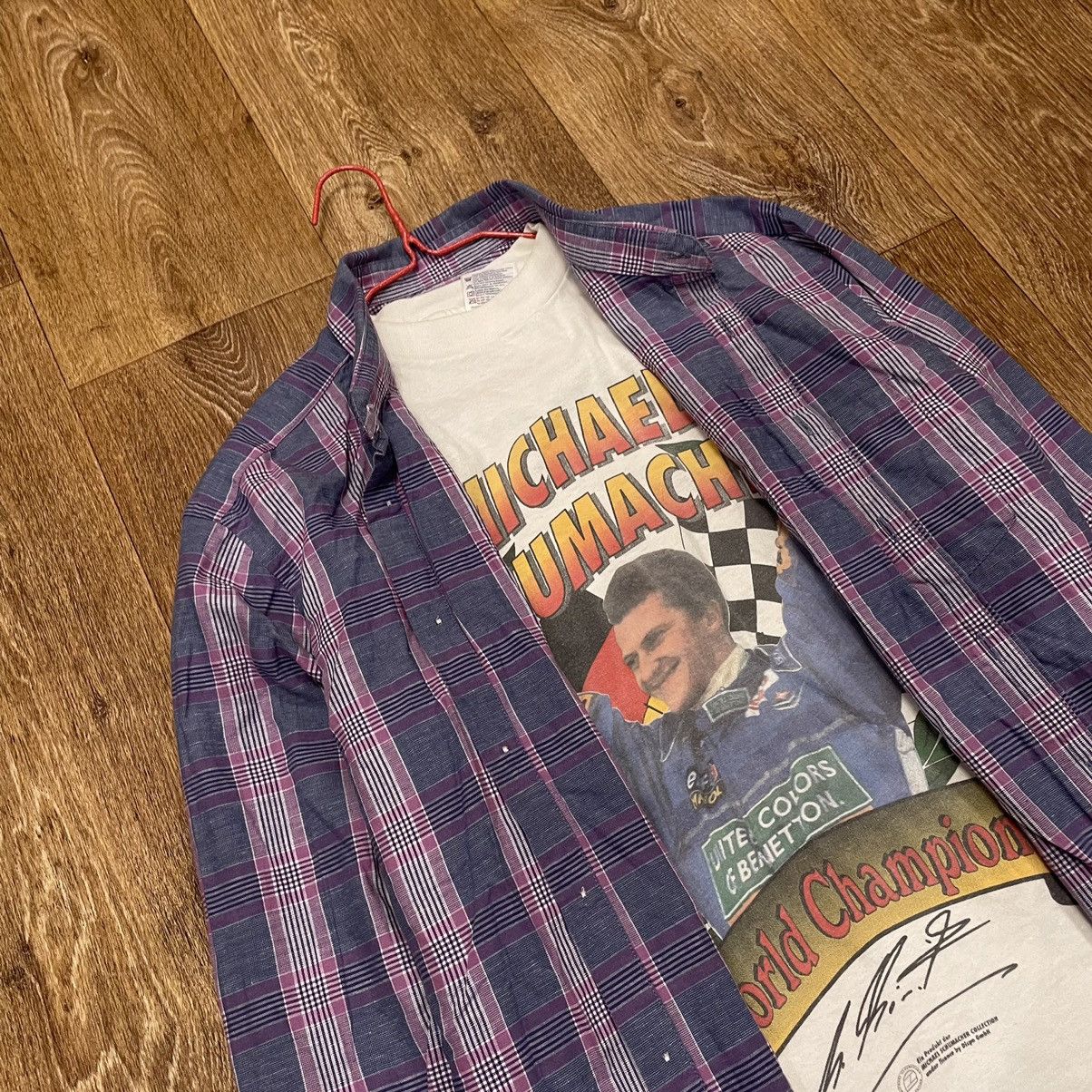 Flannel Vintage Flannel Shirt Travis Scott Style Streetwear Hype Size US L / EU 52-54 / 3 - 6 Thumbnail