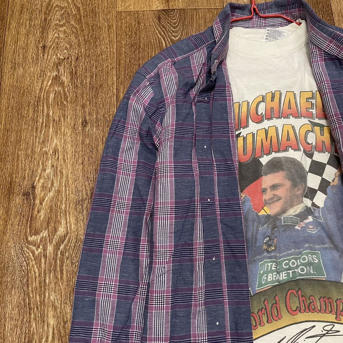 Flannel Vintage Flannel Shirt Travis Scott Style Streetwear Hype Size US L / EU 52-54 / 3 - 5 Thumbnail