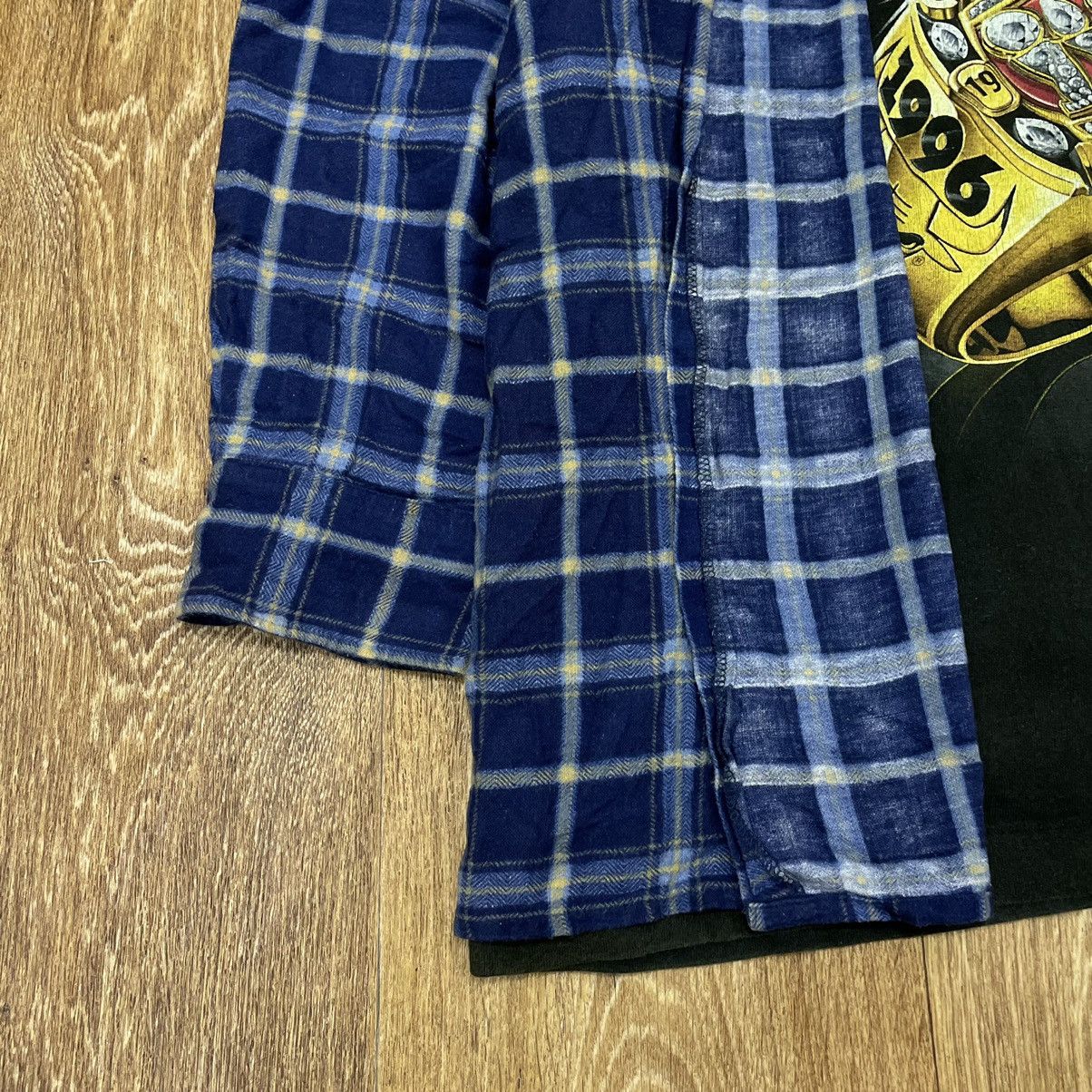 Vintage Vintage 90s Checked Shirt Grunge Streetwear Oversized XL Size US XL / EU 56 / 4 - 3 Thumbnail