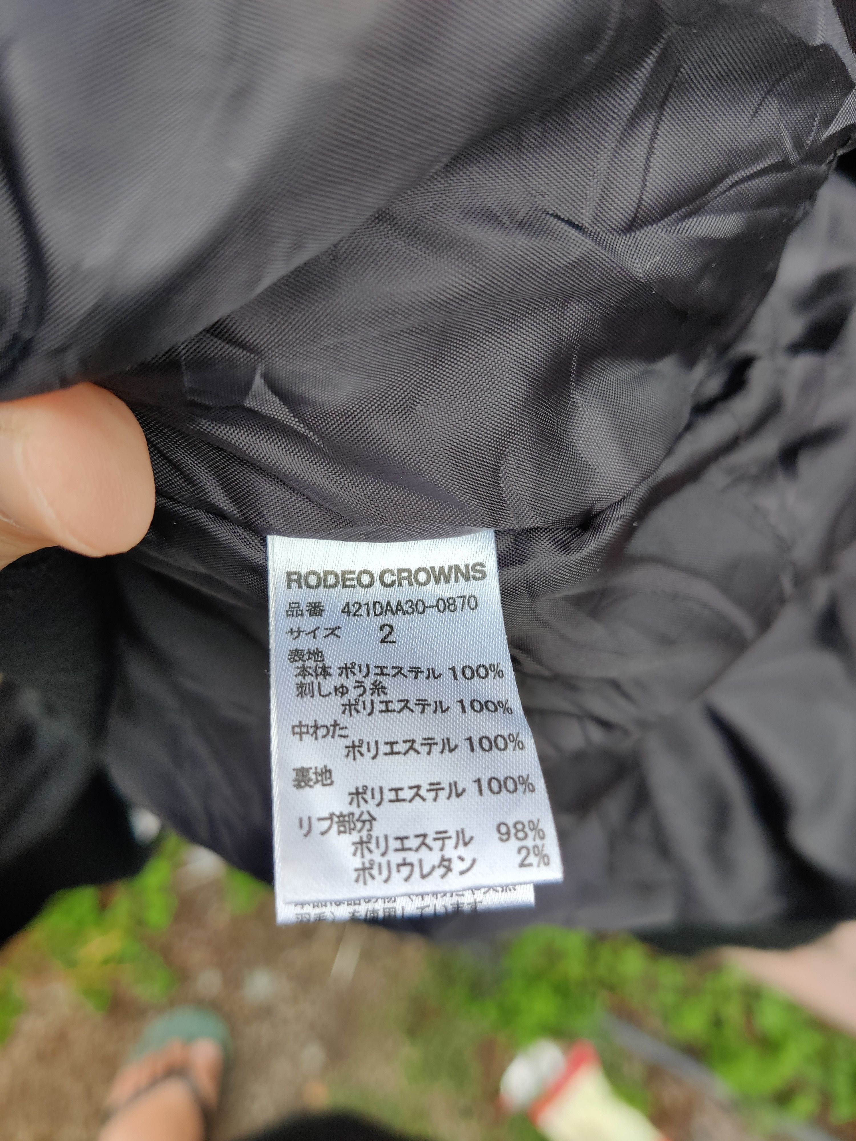 Japanese Brand 🔥Offer🔥Vintage Rodeo Crowns Faux Fur Bomber Fleece Jacket Size US XL / EU 56 / 4 - 7 Thumbnail
