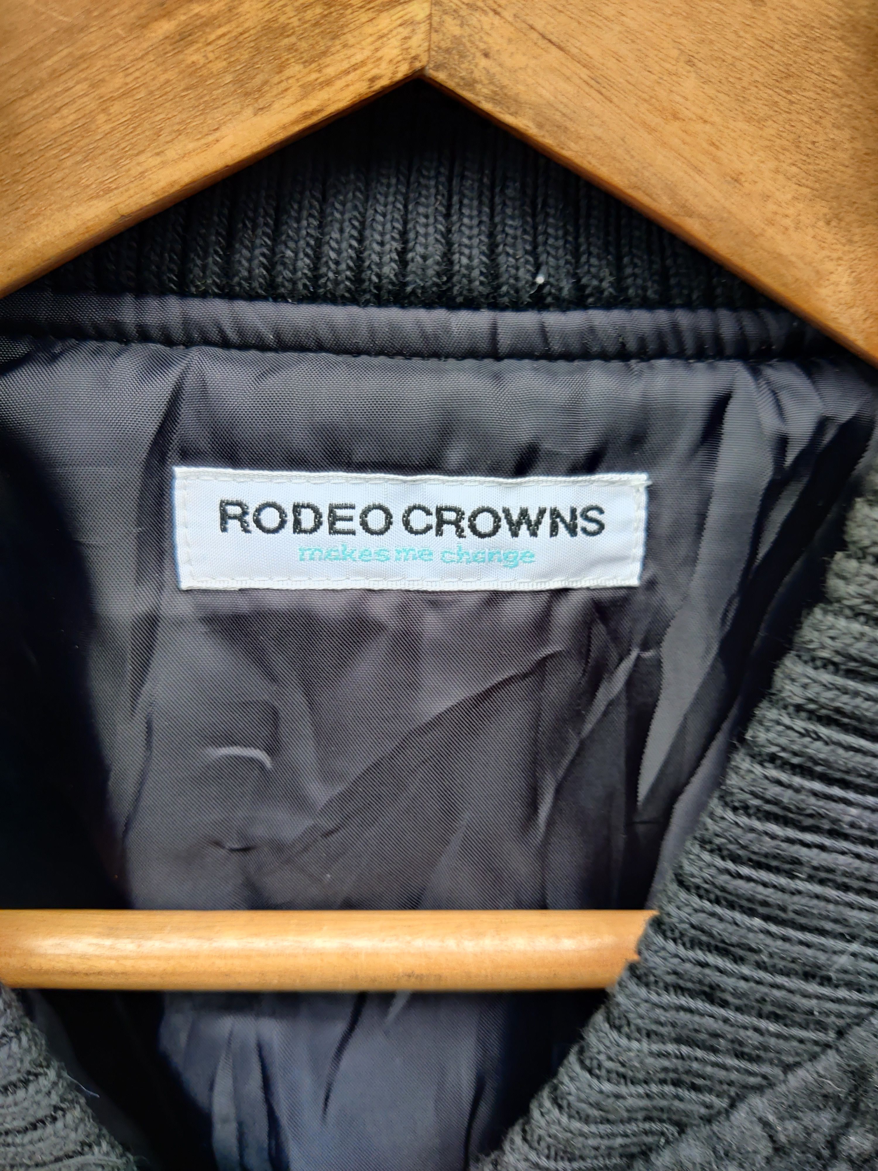 Japanese Brand 🔥Offer🔥Vintage Rodeo Crowns Faux Fur Bomber Fleece Jacket Size US XL / EU 56 / 4 - 6 Thumbnail