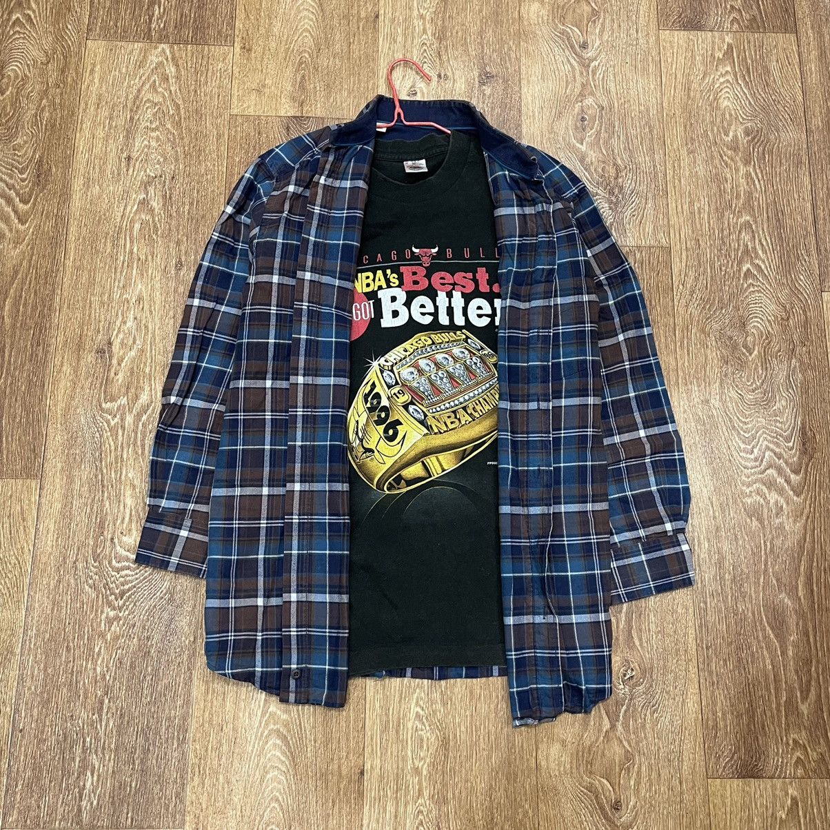 Vintage Vintage 90s Plaid Shirt Y2K Streetwear Grunge Oversized L Size US L / EU 52-54 / 3 - 2 Thumbnail