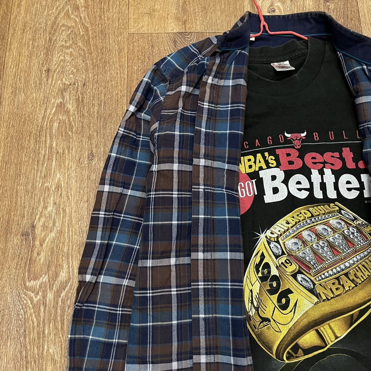 Vintage Vintage 90s Plaid Shirt Y2K Streetwear Grunge Oversized L Size US L / EU 52-54 / 3 - 5 Thumbnail