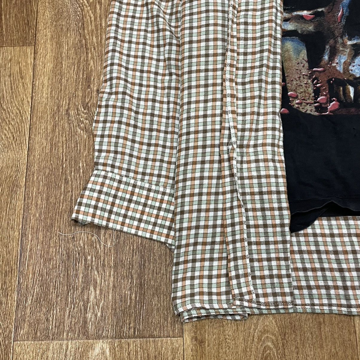 Vintage Vintage 90s Oversized Plaid Shirt Grunge Streetwear Logo XL Size US XL / EU 56 / 4 - 3 Thumbnail