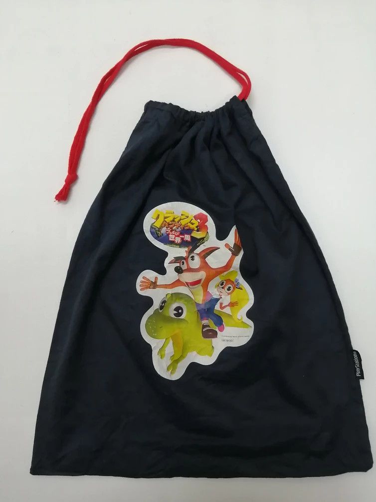 Japanese Brand PLAYSTATION Crash Bandicoot DustBag Size ONE SIZE - 3 Thumbnail