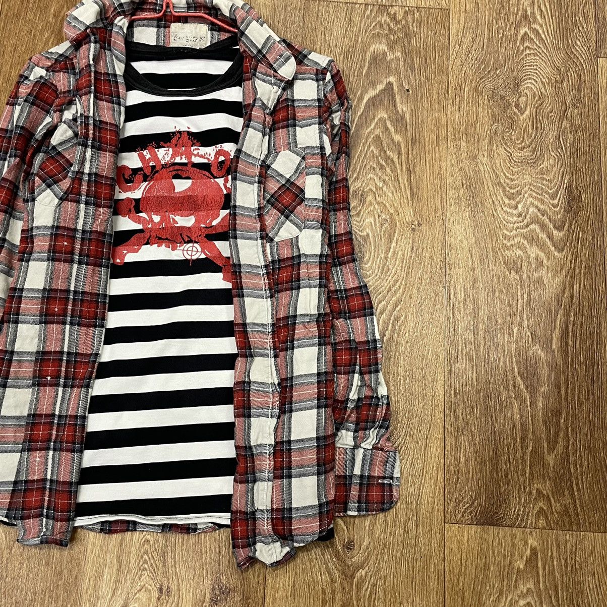 Vintage Vintage 90s Plaid Shirt Y2K Grunge Streetwear Oversized S Size US S / EU 44-46 / 1 - 2 Thumbnail