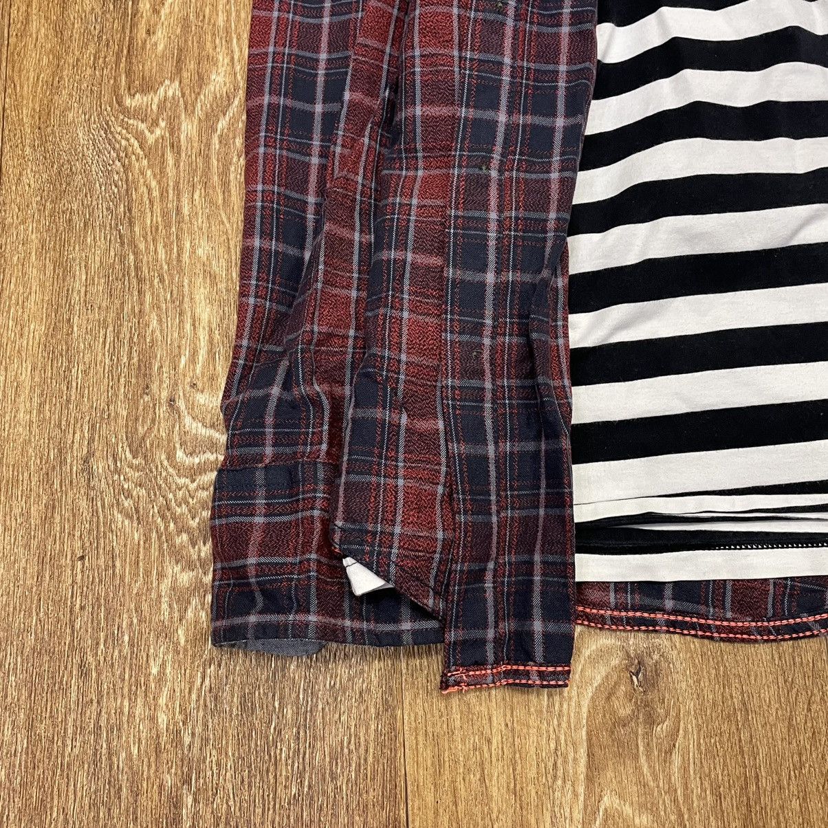 Vintage Vintage 90s Plaid Shirt Baggy Faded Red Grunge Streetwear S Size US S / EU 44-46 / 1 - 4 Thumbnail