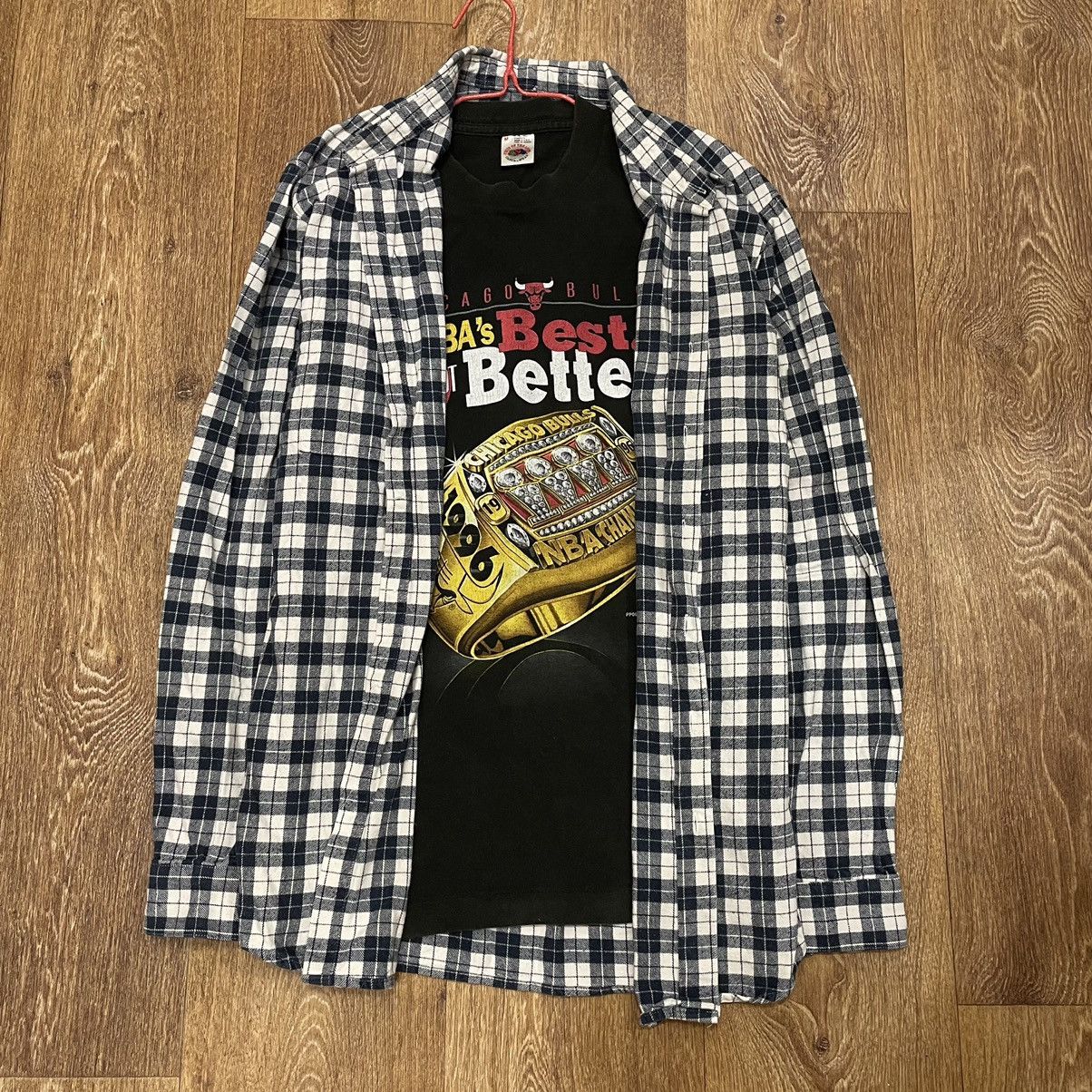 Vintage Vintage 90s Plaid Shirt Y2K Streetwear Grunge Oversized M Size US M / EU 48-50 / 2 - 1 Thumbnail