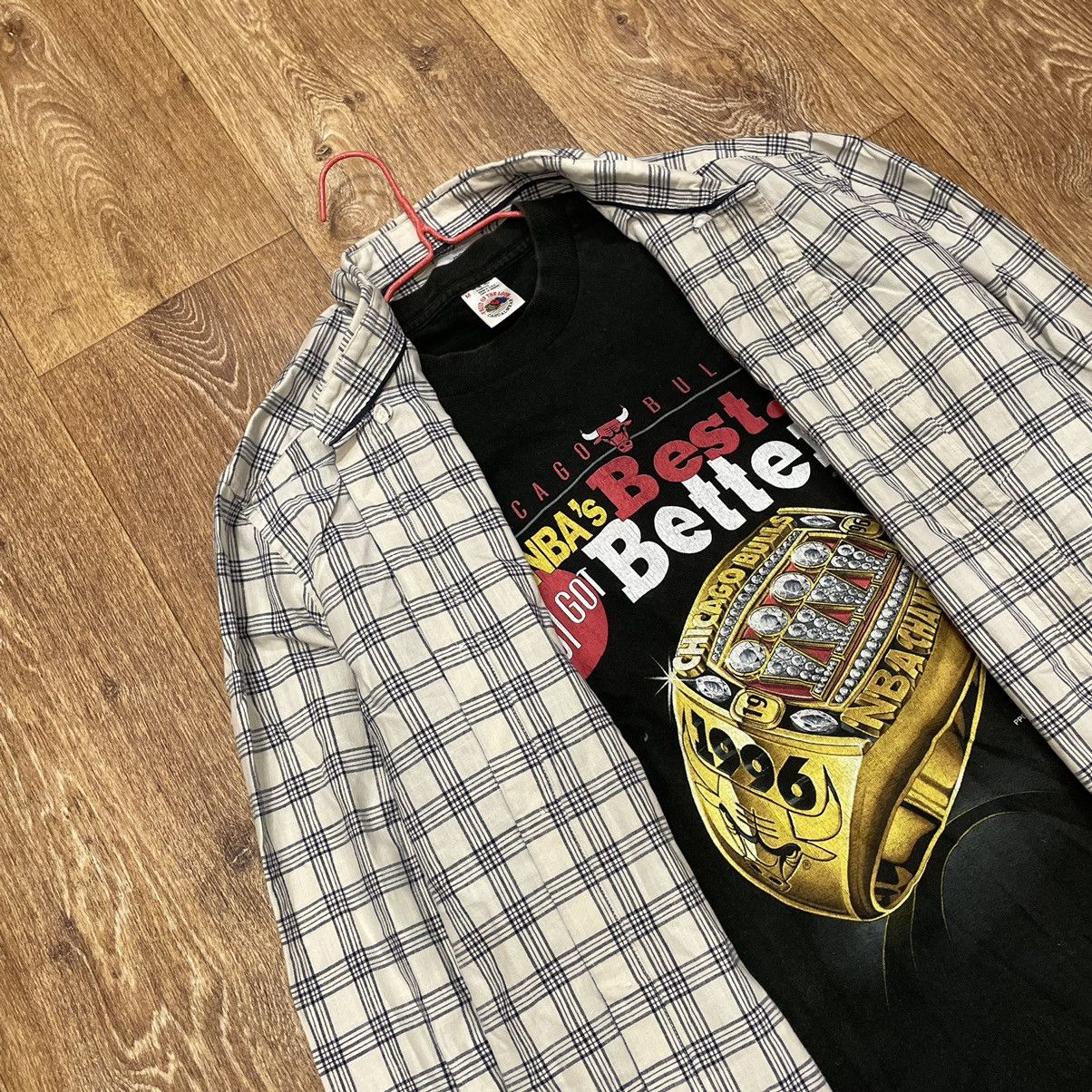 Flannel Vintage 90s Plaid Flannel Shirt Y2K Streetwear Checkered Size US XL / EU 56 / 4 - 5 Thumbnail