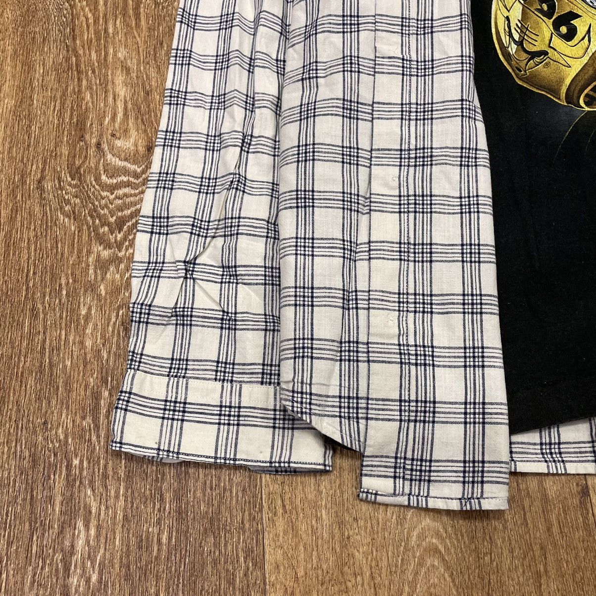 Flannel Vintage 90s Plaid Flannel Shirt Y2K Streetwear Checkered Size US XL / EU 56 / 4 - 3 Thumbnail
