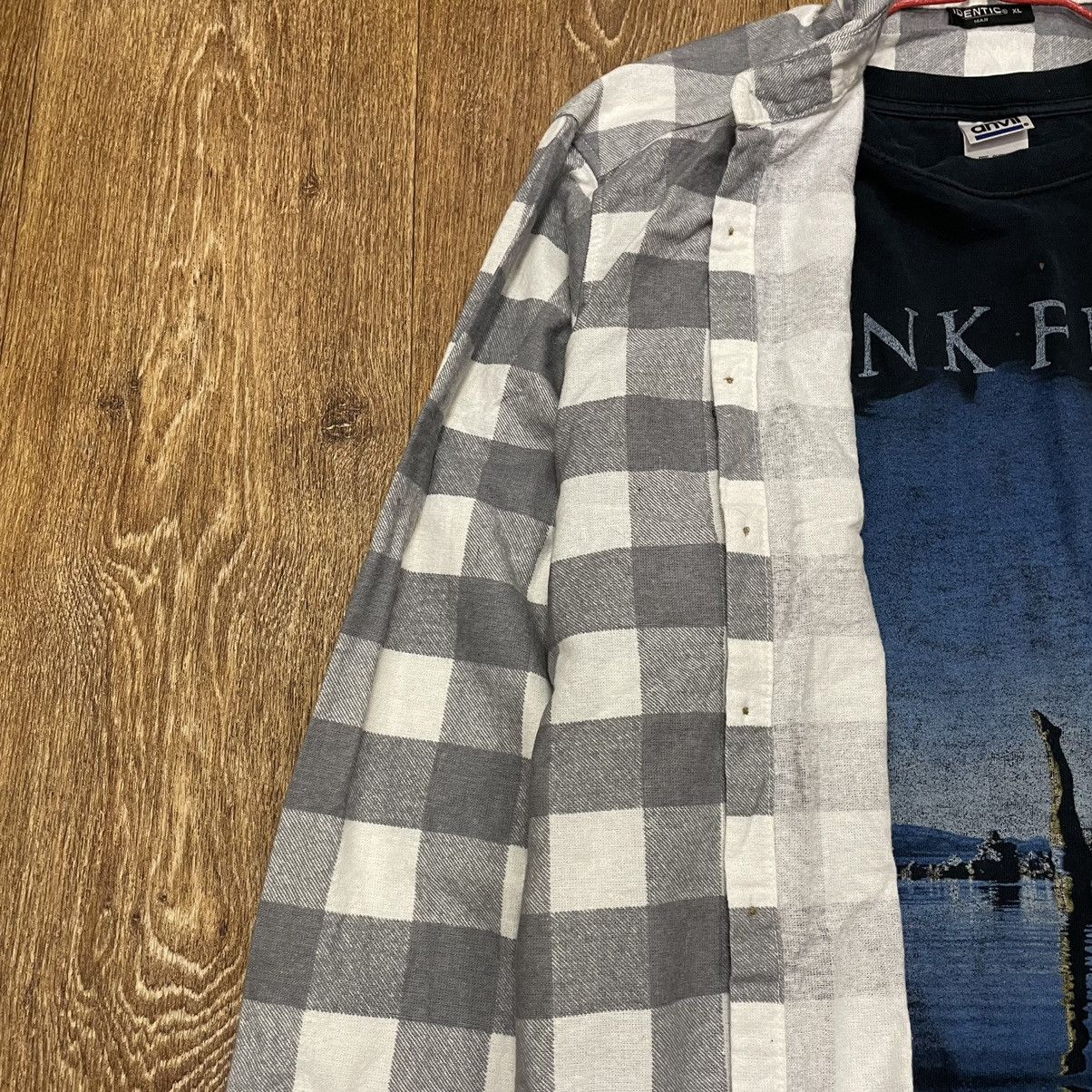 Vintage Vintage 90s Plaid Shirt Grunge Streetwear Oversized Logo XL Size US XL / EU 56 / 4 - 5 Thumbnail