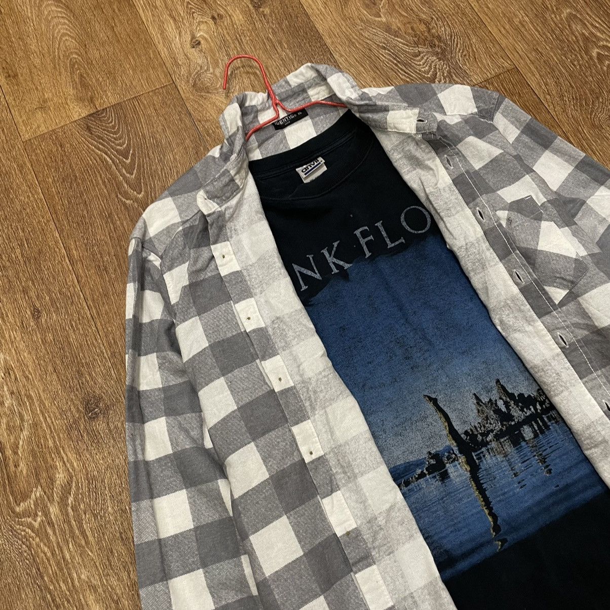 Vintage Vintage 90s Plaid Shirt Grunge Streetwear Oversized Logo XL Size US XL / EU 56 / 4 - 6 Thumbnail