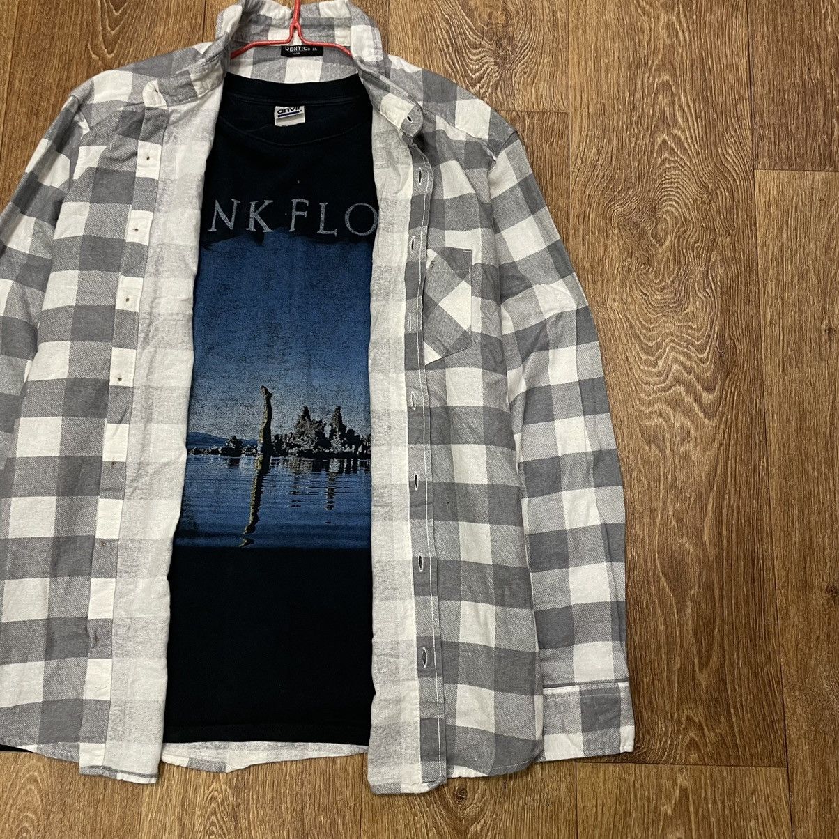 Vintage Vintage 90s Plaid Shirt Grunge Streetwear Oversized Logo XL Size US XL / EU 56 / 4 - 3 Thumbnail