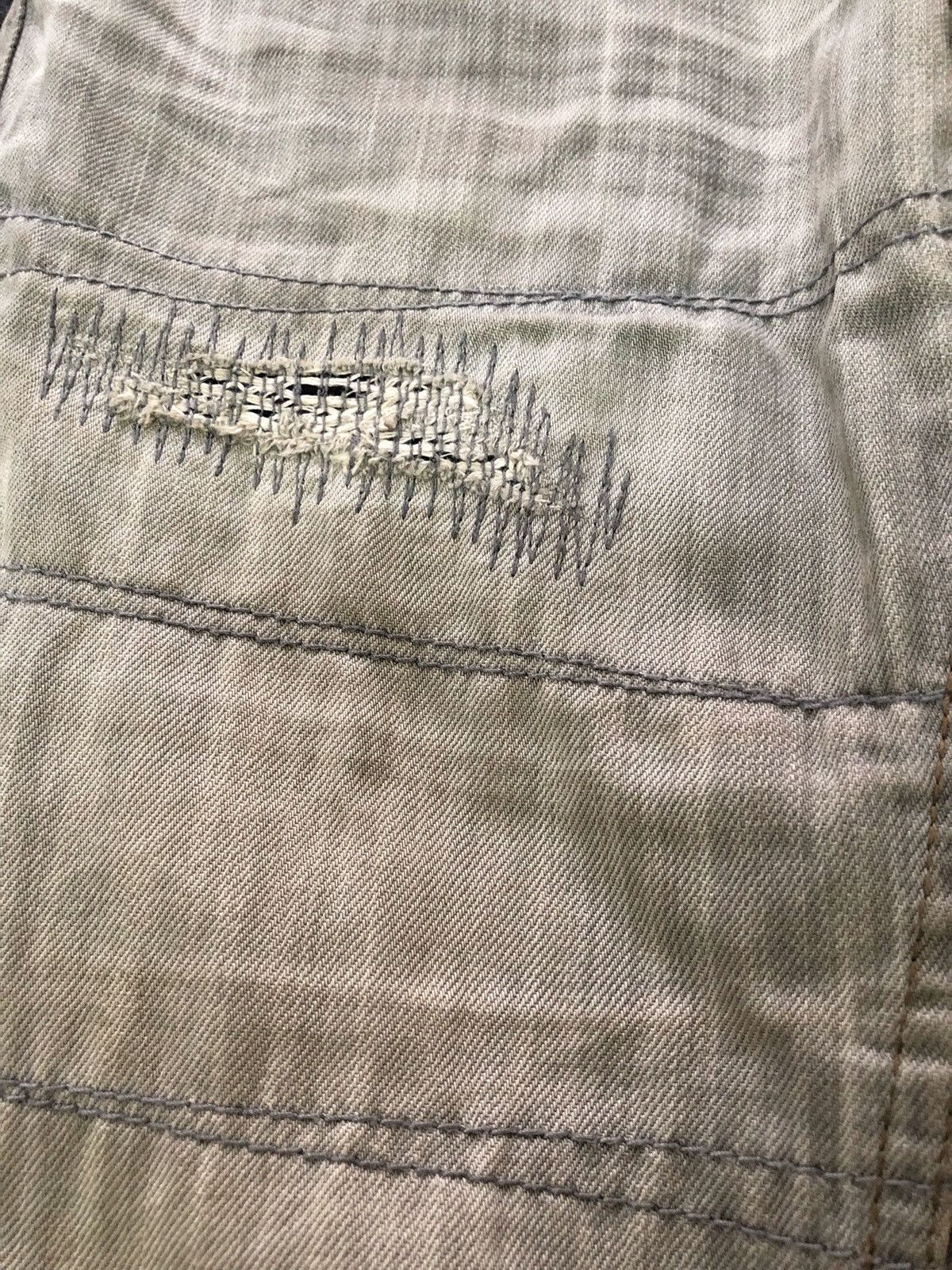 If Six Was Nine size 30/33 - 00’s EDGE RUPERT Boro distressed punk fashion Size US 30 / EU 46 - 11 Thumbnail