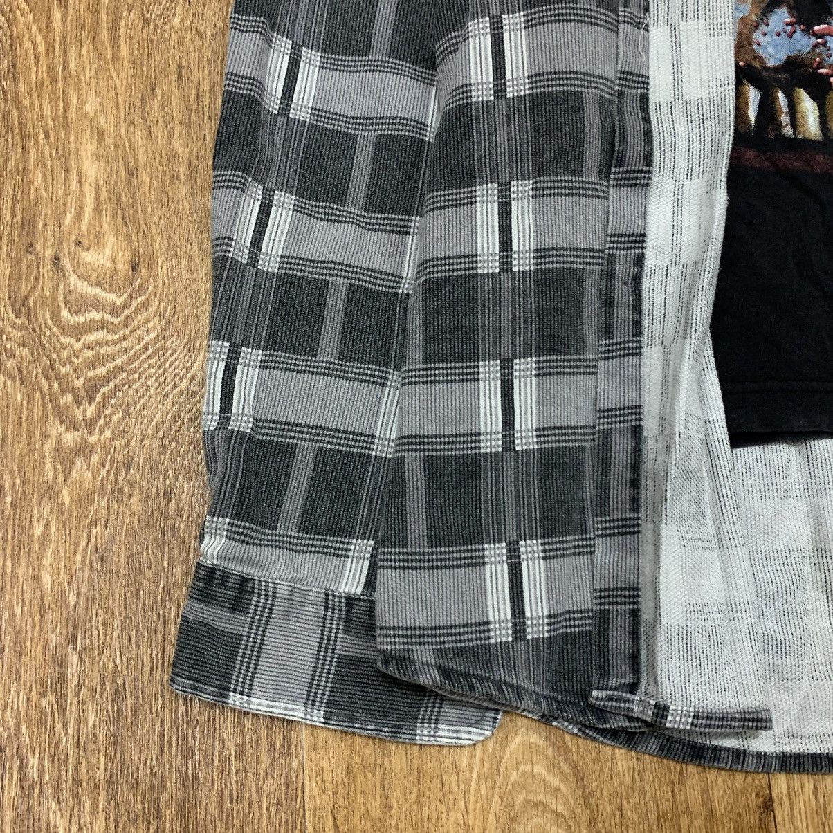 Flannel Vintage 90s Plaid Flannel Shirt Y2K Streetwear Checkered Size US XXL / EU 58 / 5 - 3 Thumbnail