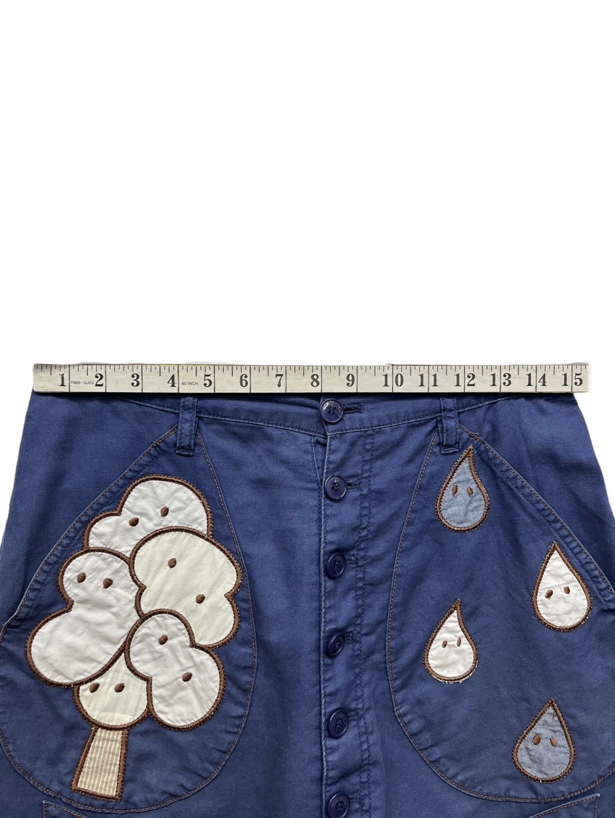 Issey Miyake NENET ISEY MIYAKE Rare Design High Waisted Buttoned Shorts Size US 29 - 13 Thumbnail