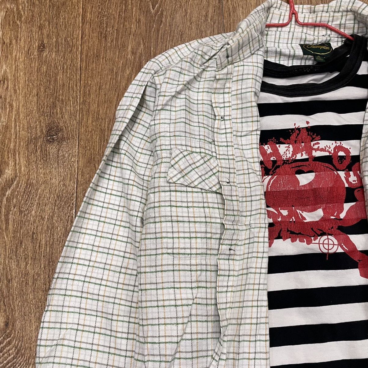 Vintage Vintage 90s Preppy Check Shirt Oversized Streetwear Faded XL Size US XL / EU 56 / 4 - 4 Thumbnail