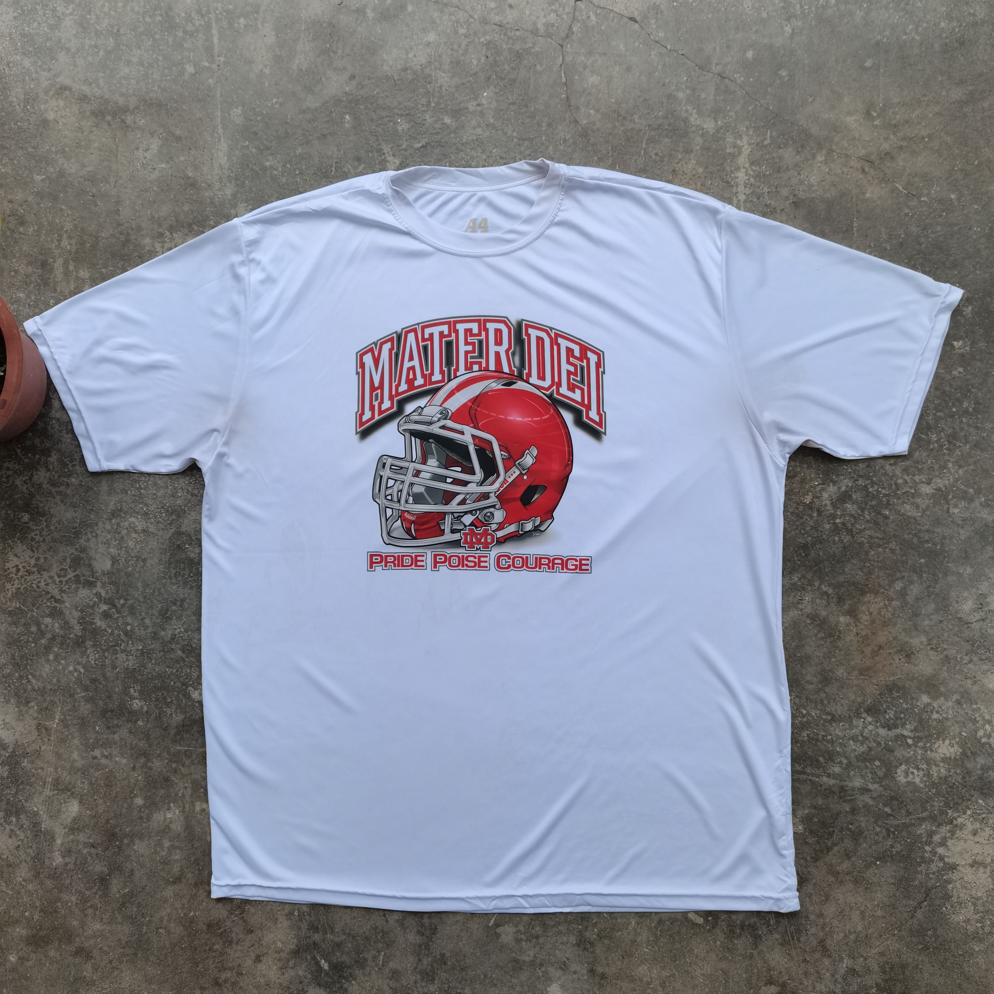 NFL × Vintage Offer🔥A4 MATERDEI White Tshirt Size US XXL / EU 58 / 5 - 1 Thumbnail