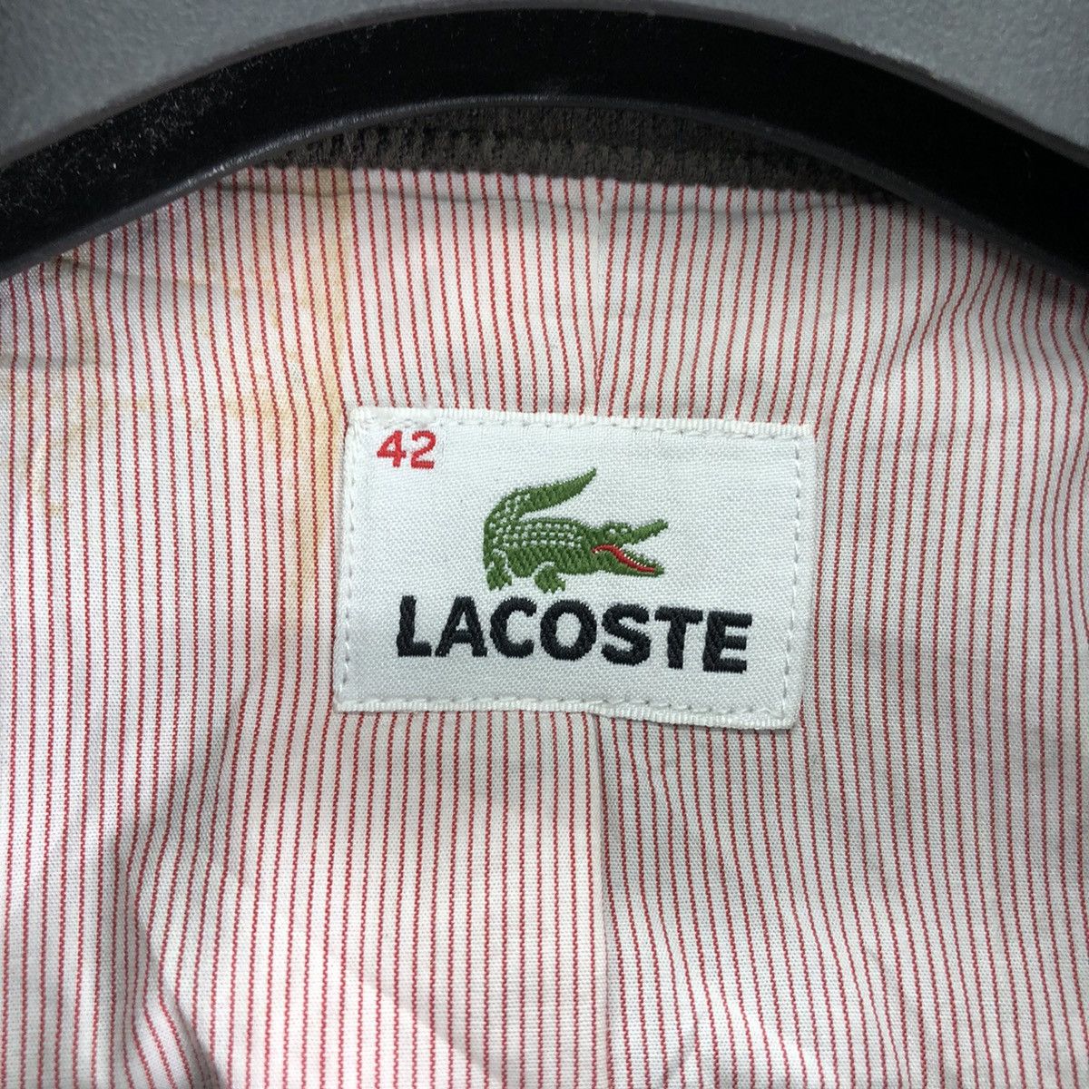 Lacoste Vintage Lacoste Coduroy Coat Jacket Size US S / EU 44-46 / 1 - 12 Thumbnail