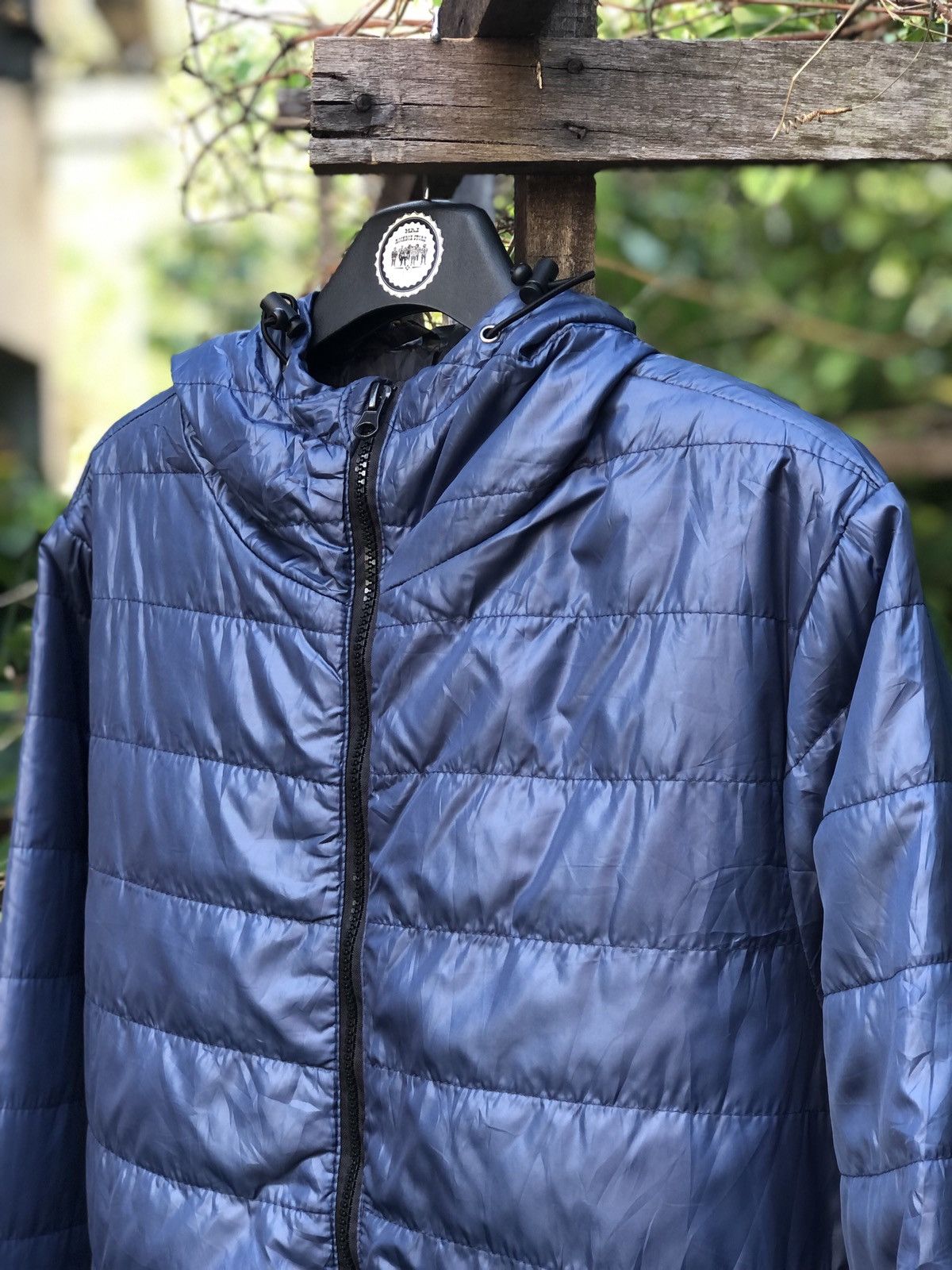Japanese Brand Vintage 90's Puffer Zipper Jacket Hoodie by T@BOCH Size US L / EU 52-54 / 3 - 2 Thumbnail