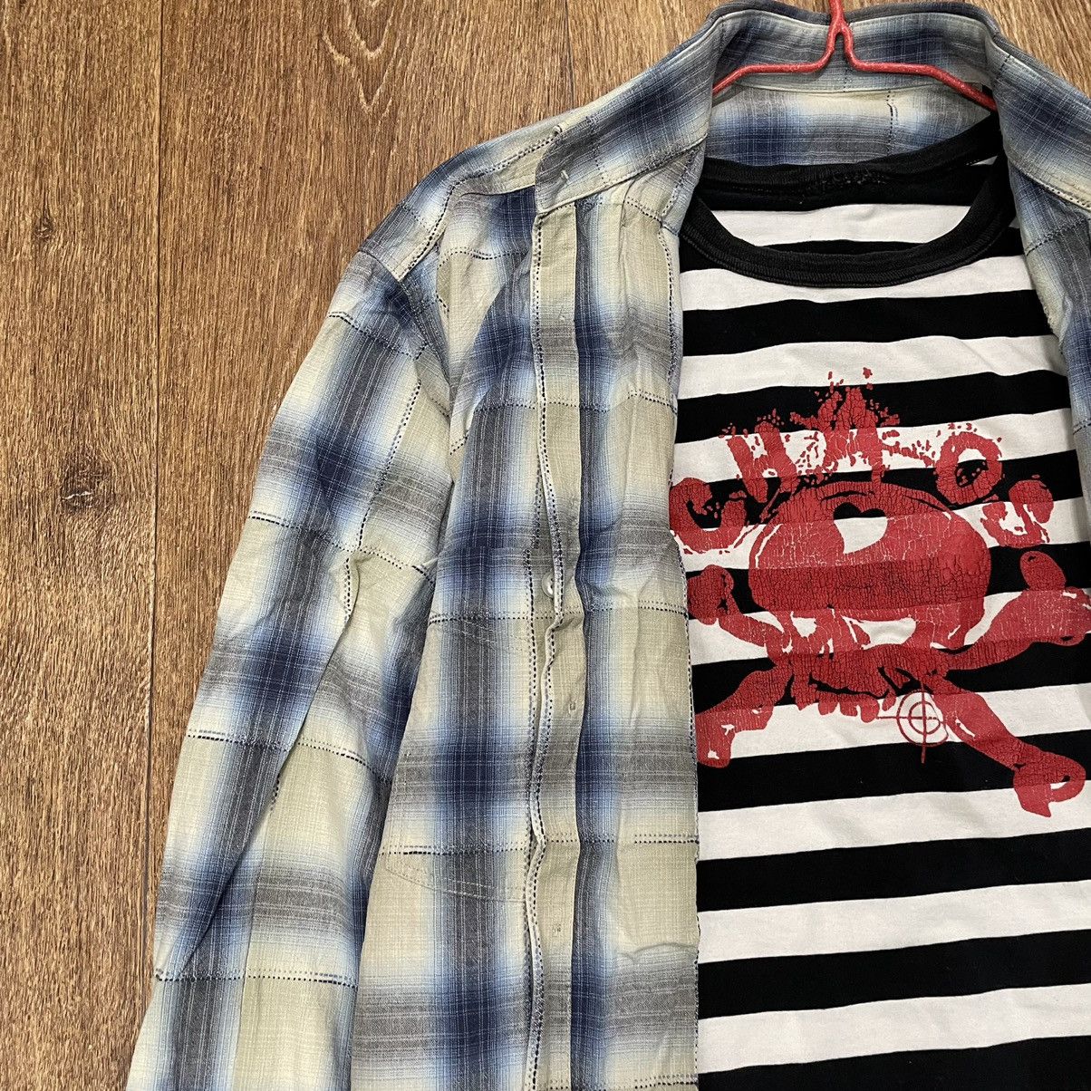 Vintage Vintage 90s Plaid Shirt Y2K Streetwear Grunge Oversized M Size US M / EU 48-50 / 2 - 4 Thumbnail