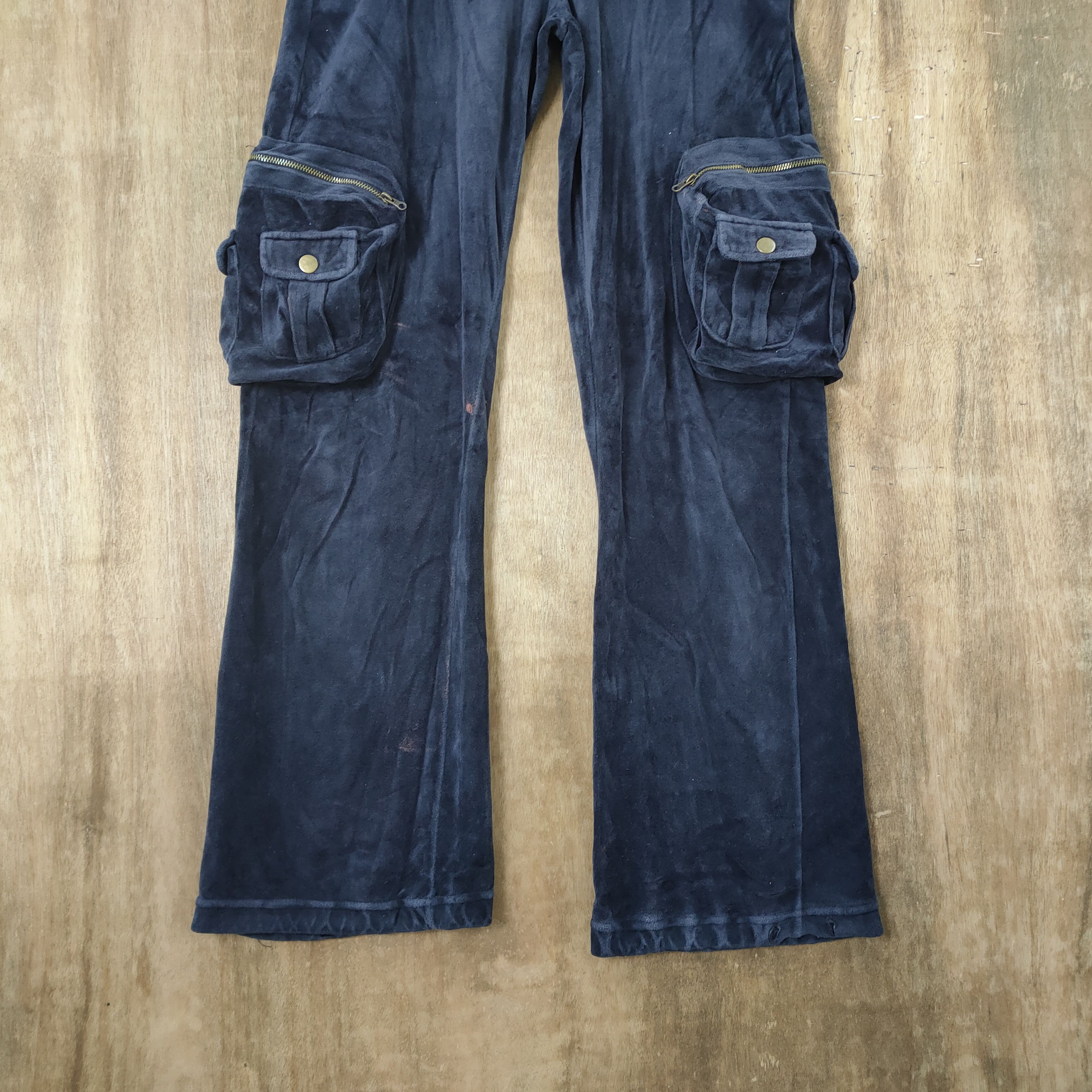 Japanese Brand × Vintage VINTAGE JAPANESE BOOTCUT FLARE CARGO PANTS Size US 26 / EU 42 - 3 Thumbnail