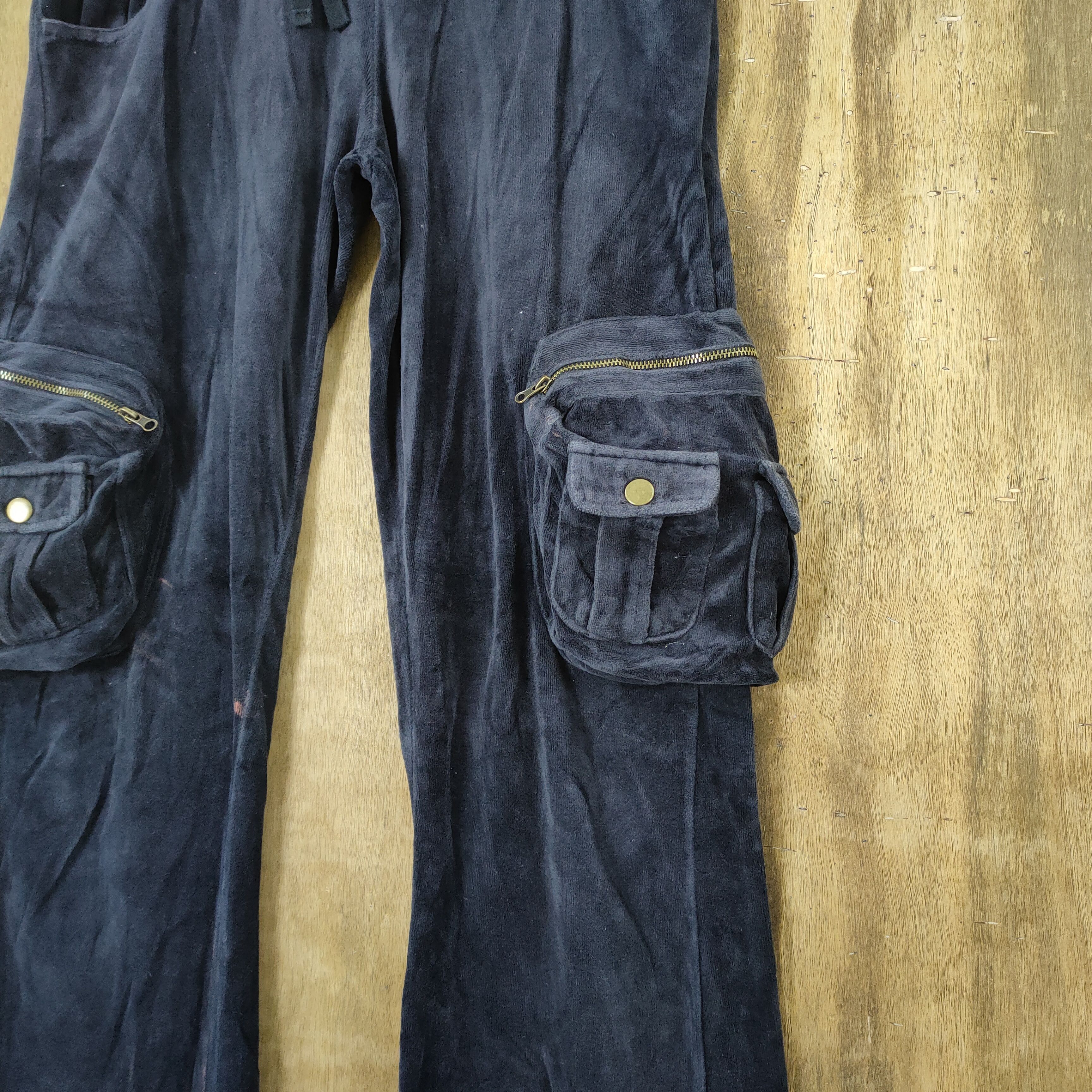 Japanese Brand × Vintage VINTAGE JAPANESE BOOTCUT FLARE CARGO PANTS Size US 26 / EU 42 - 6 Thumbnail