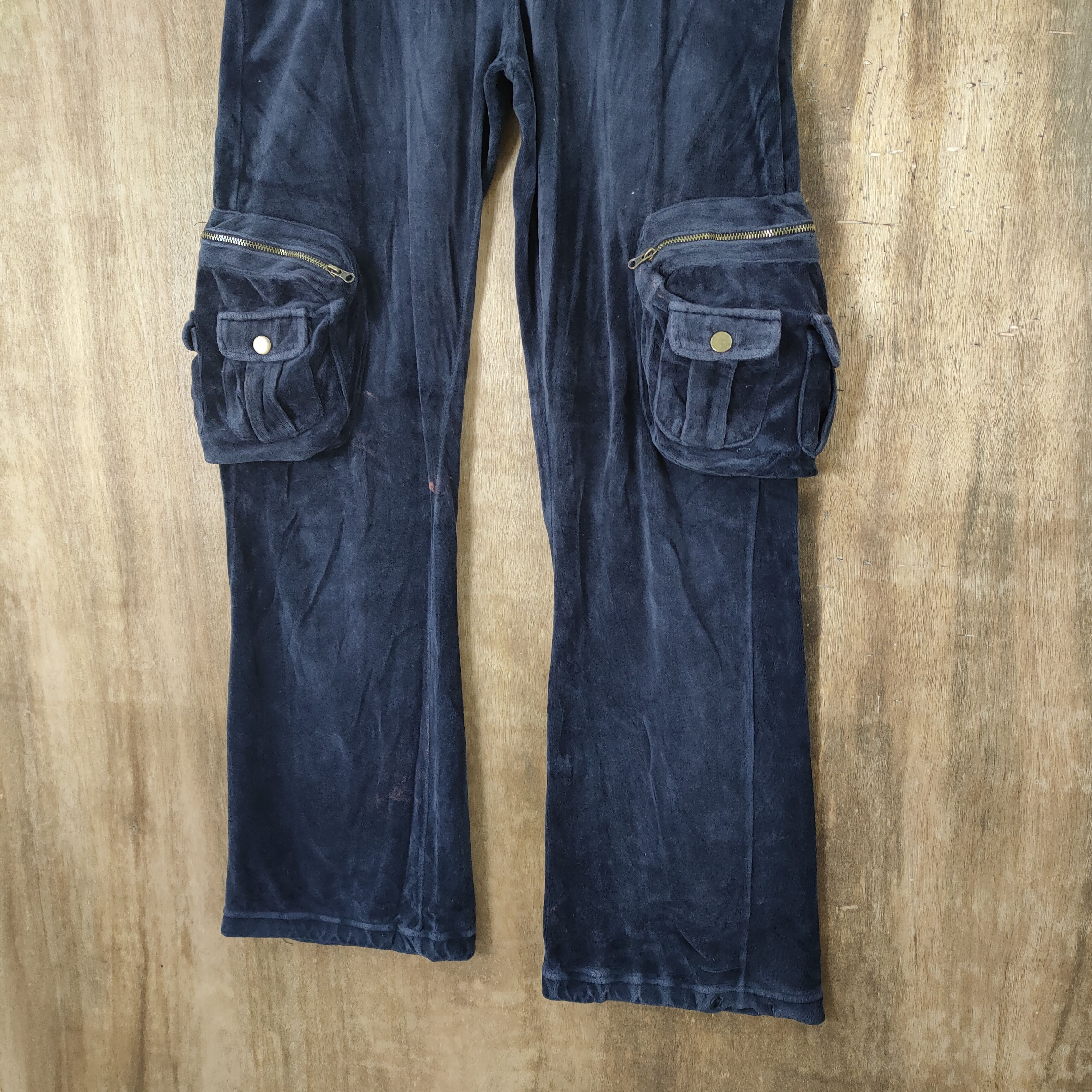 Japanese Brand × Vintage VINTAGE JAPANESE BOOTCUT FLARE CARGO PANTS Size US 26 / EU 42 - 7 Thumbnail