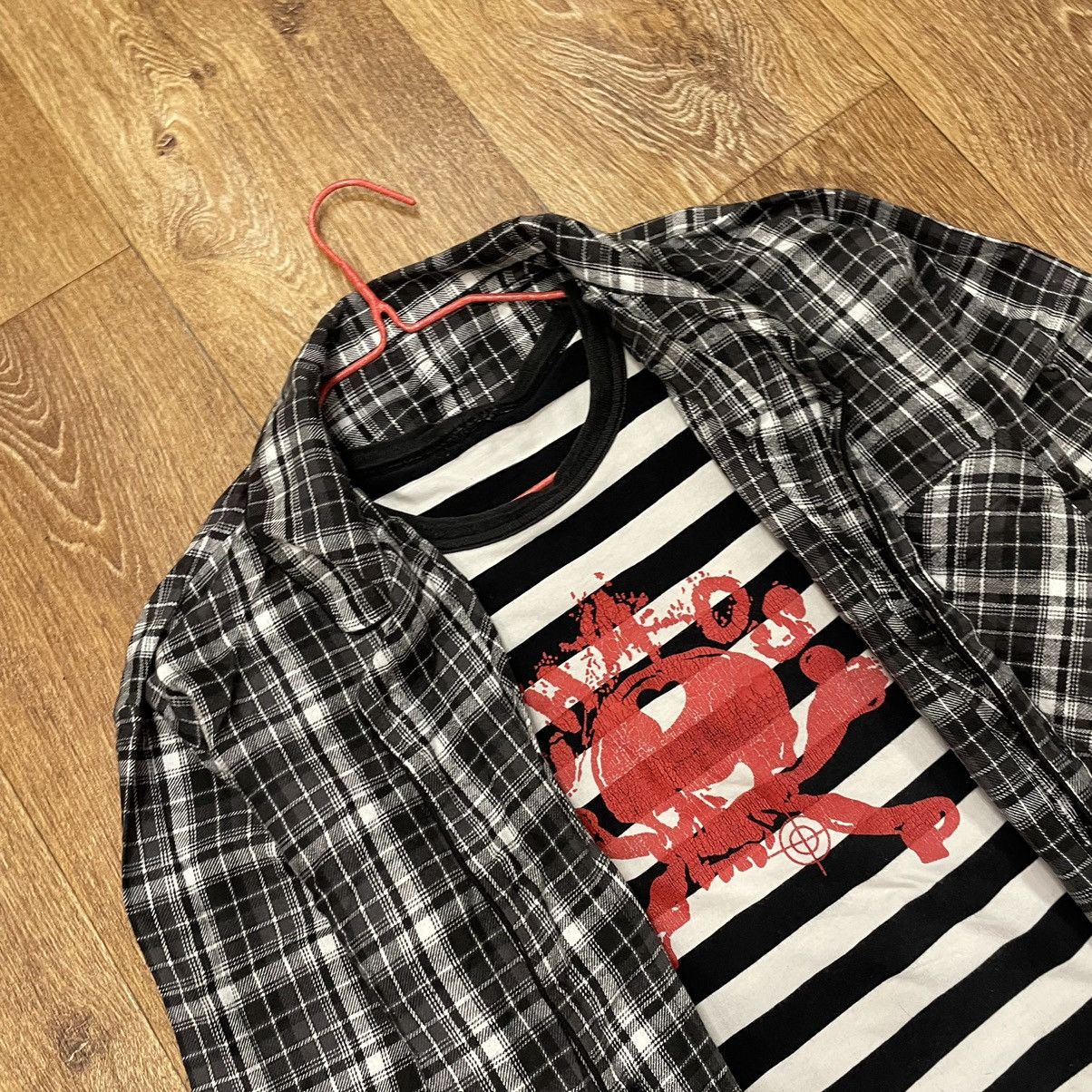 Vintage Vintage 90s Checkered Shirt Grunge Oversized Streetwear L Size US L / EU 52-54 / 3 - 5 Thumbnail
