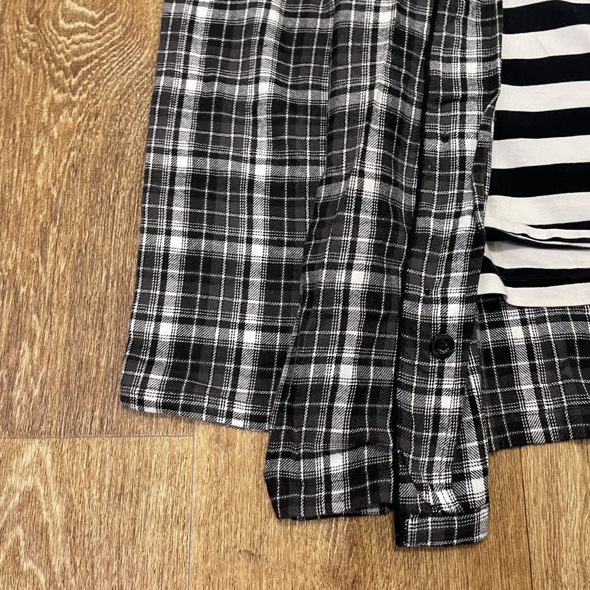 Vintage Vintage 90s Checkered Shirt Grunge Oversized Streetwear L Size US L / EU 52-54 / 3 - 3 Thumbnail