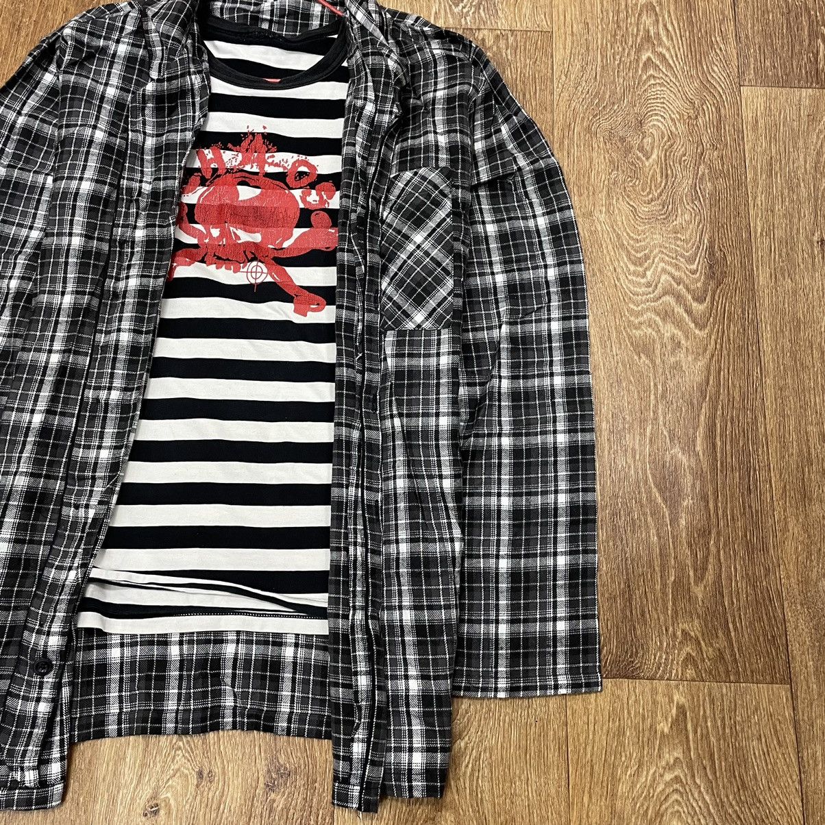 Vintage Vintage 90s Checkered Shirt Grunge Oversized Streetwear L Size US L / EU 52-54 / 3 - 2 Thumbnail