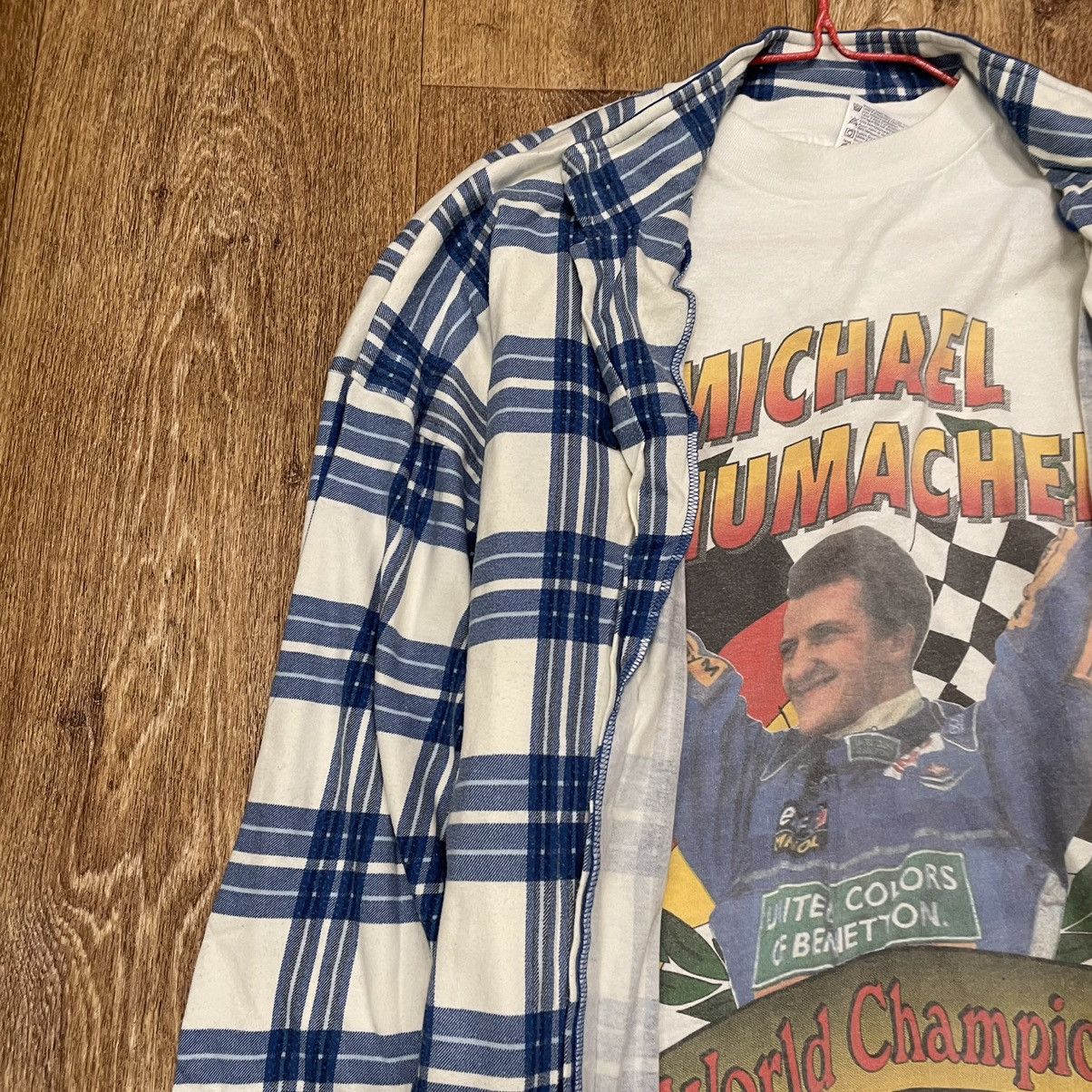 Vintage Vintage 90s Michael Dunlop Sun Faded Graphic Tee Grunge M Size US M / EU 48-50 / 2 - 6 Thumbnail