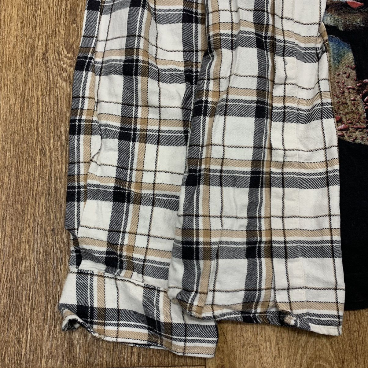 Vintage Vintage 90s Plaid Shirt Grunge Streetwear Oversized Logo XL Size US XL / EU 56 / 4 - 2 Thumbnail