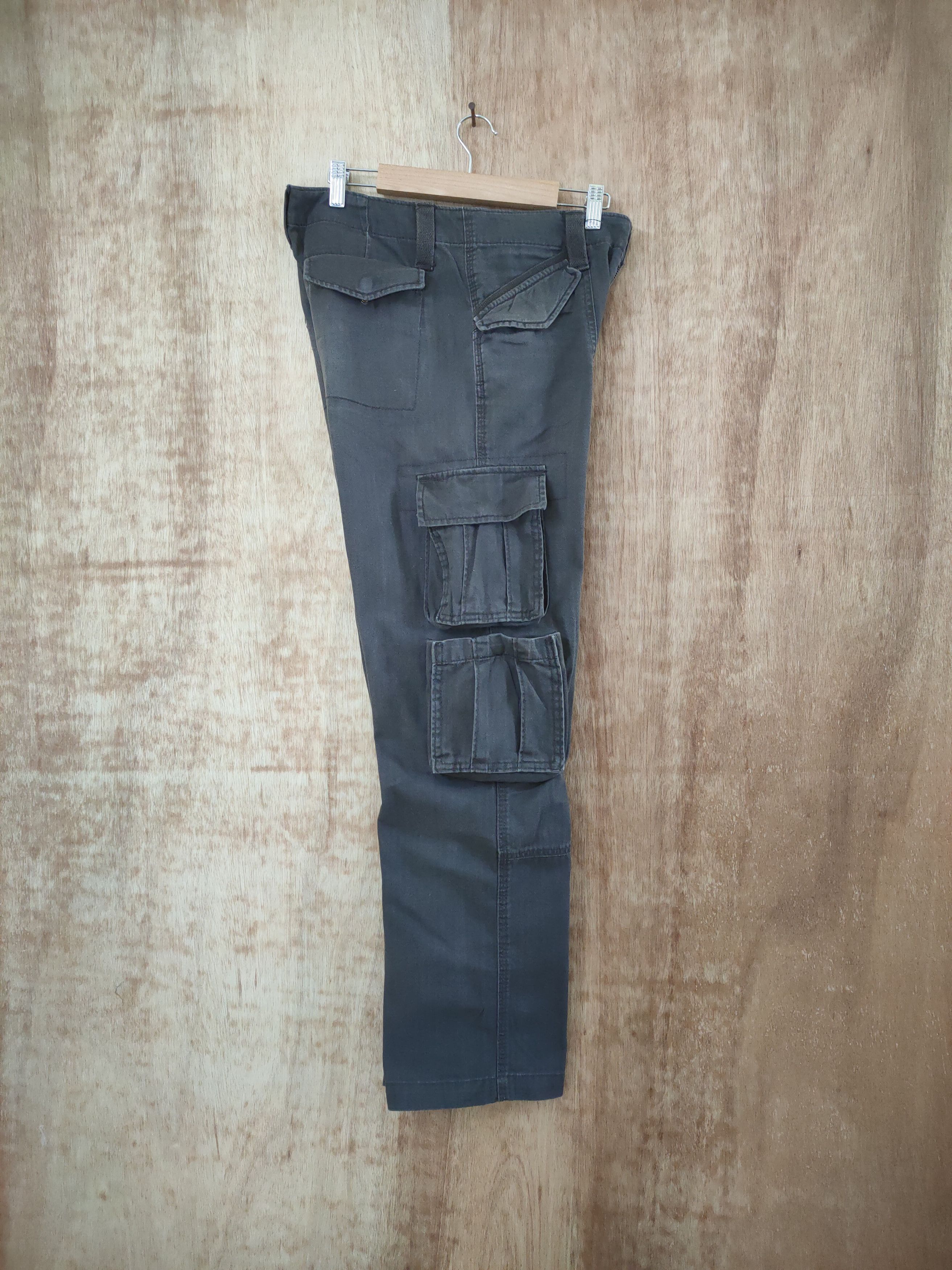 Japanese Brand VINTAGE JAPANESE BRAND DOUBLE KNEE CARGO PANTS Size US 30 / EU 46 - 5 Thumbnail