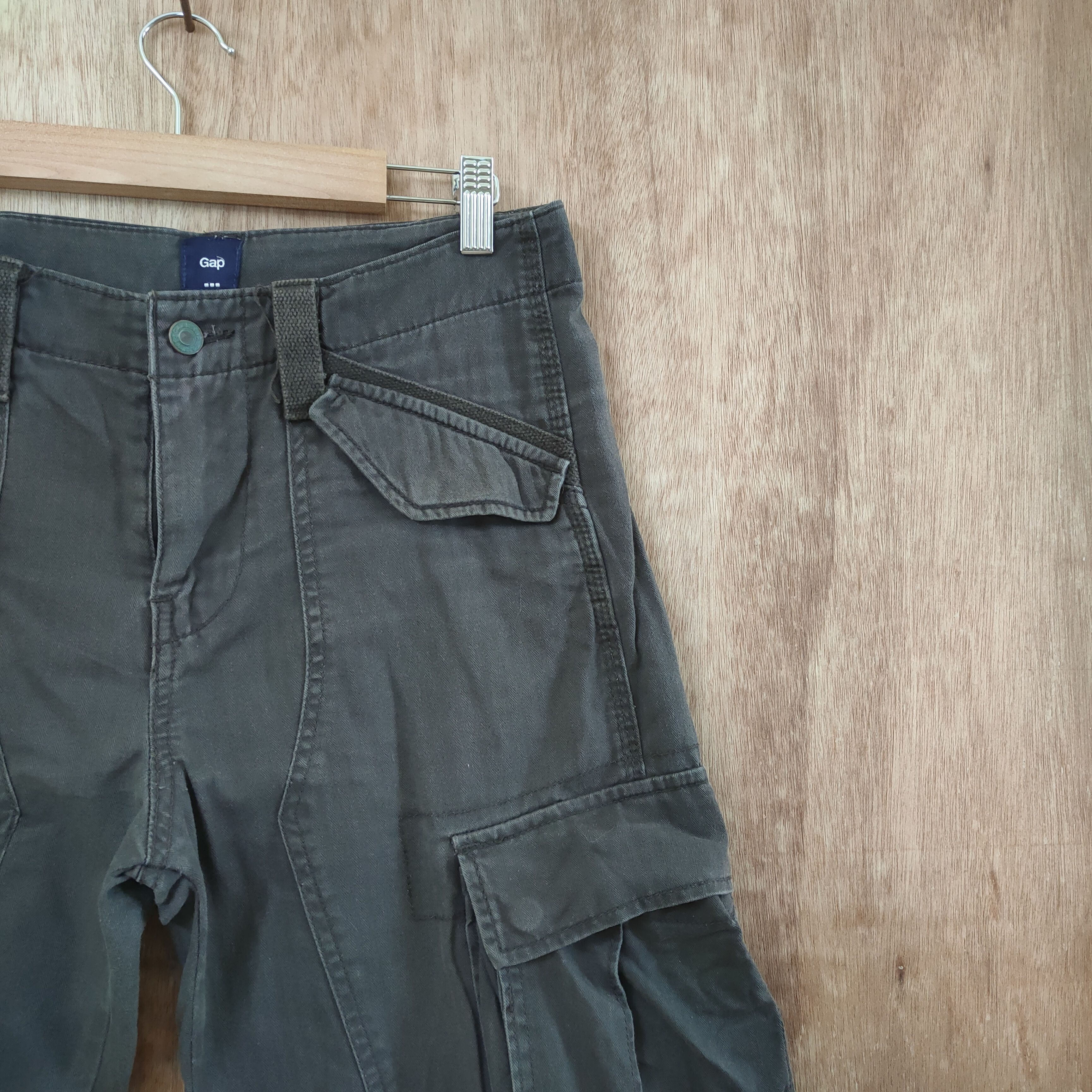 Japanese Brand VINTAGE JAPANESE BRAND DOUBLE KNEE CARGO PANTS Size US 30 / EU 46 - 13 Thumbnail